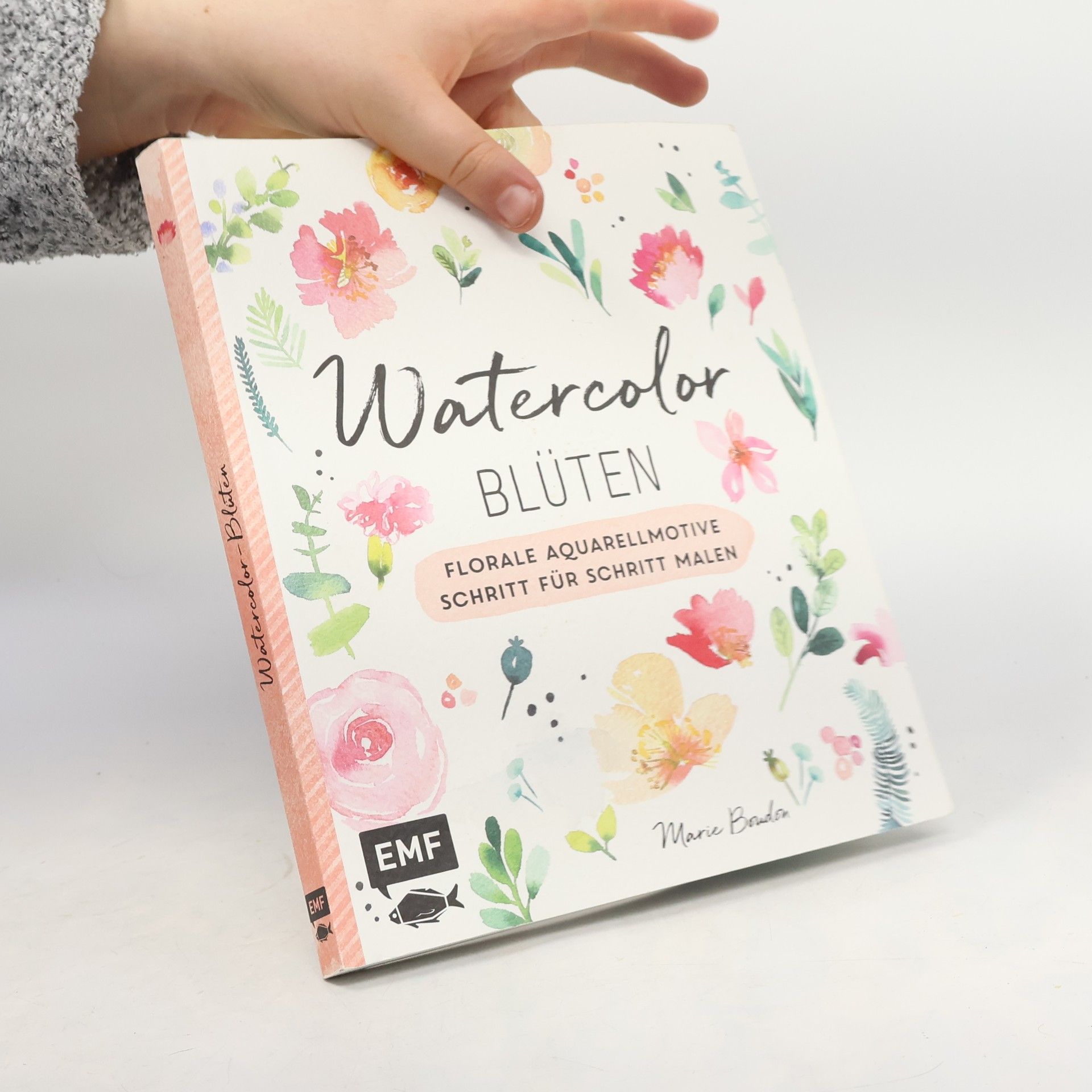 Marie Boudon Watercolor-Blüten