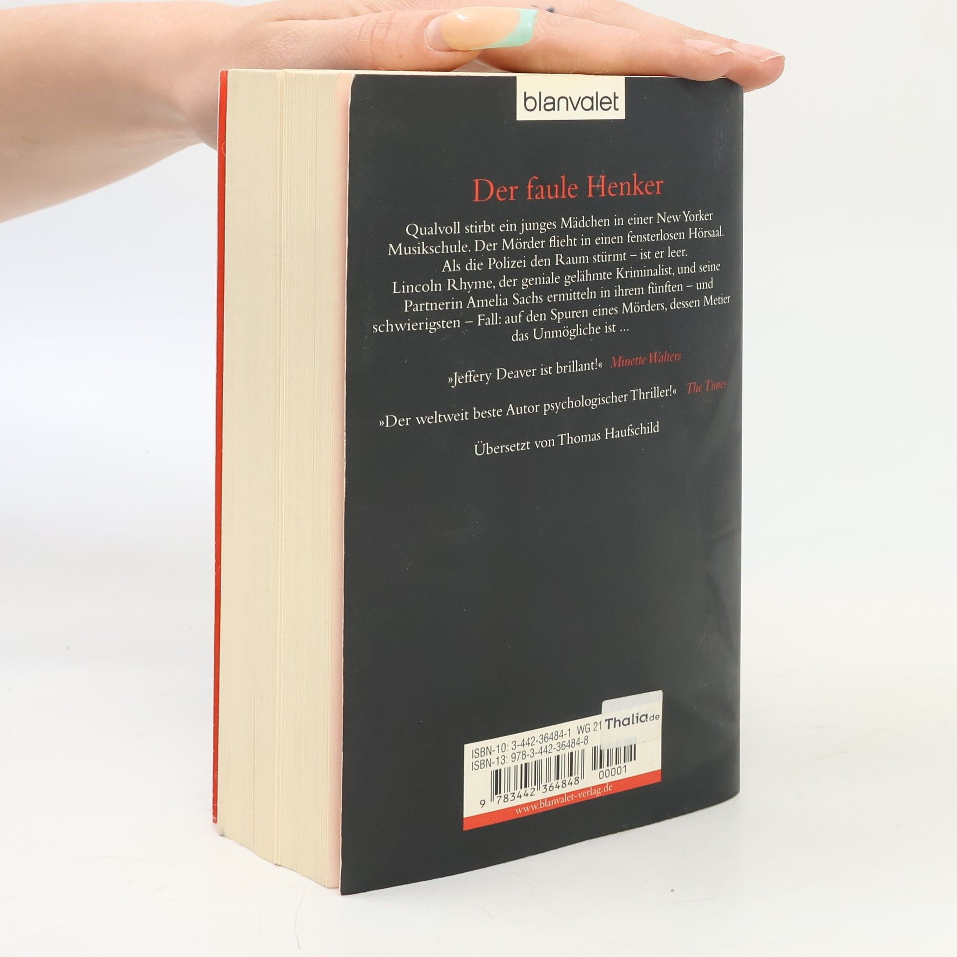 Jeffery Deaver Der faule Henker