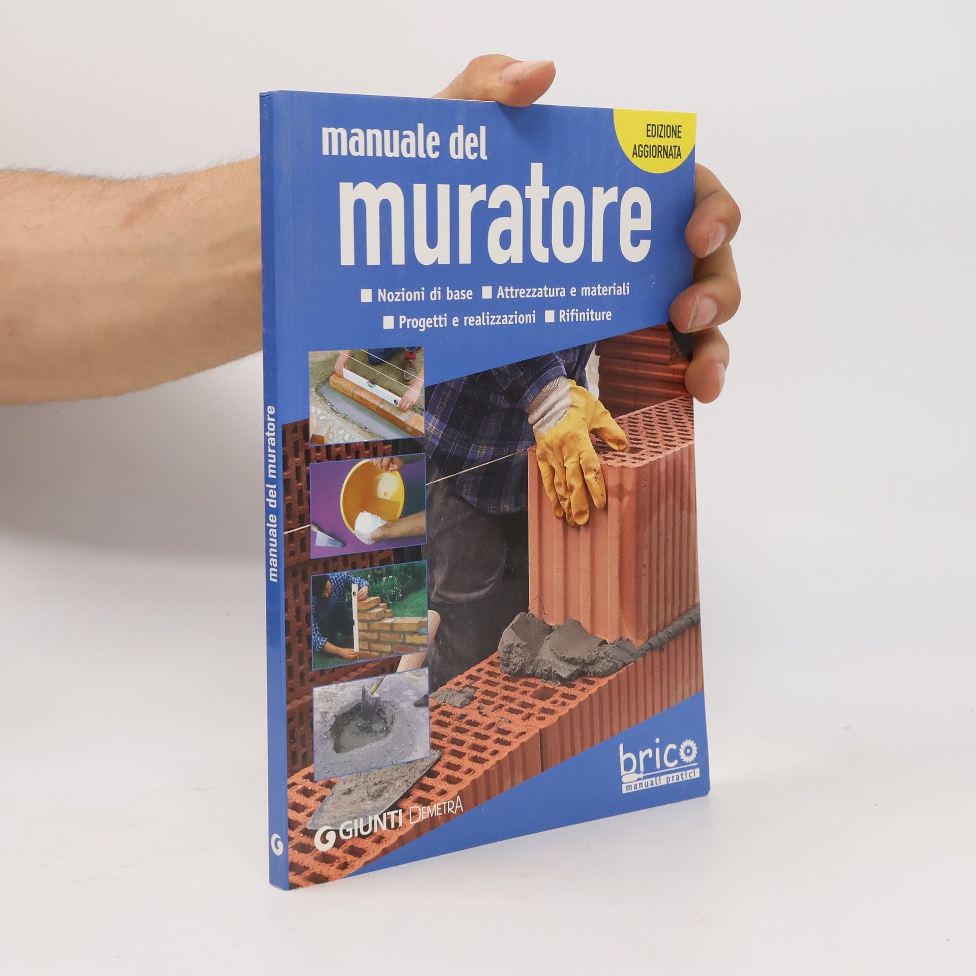 AA.VV. Manuale del muratore. Nozioni di base, attrezzatura e materiali, progetti e realizzazioni, rifiniture - Edizione aggiornata