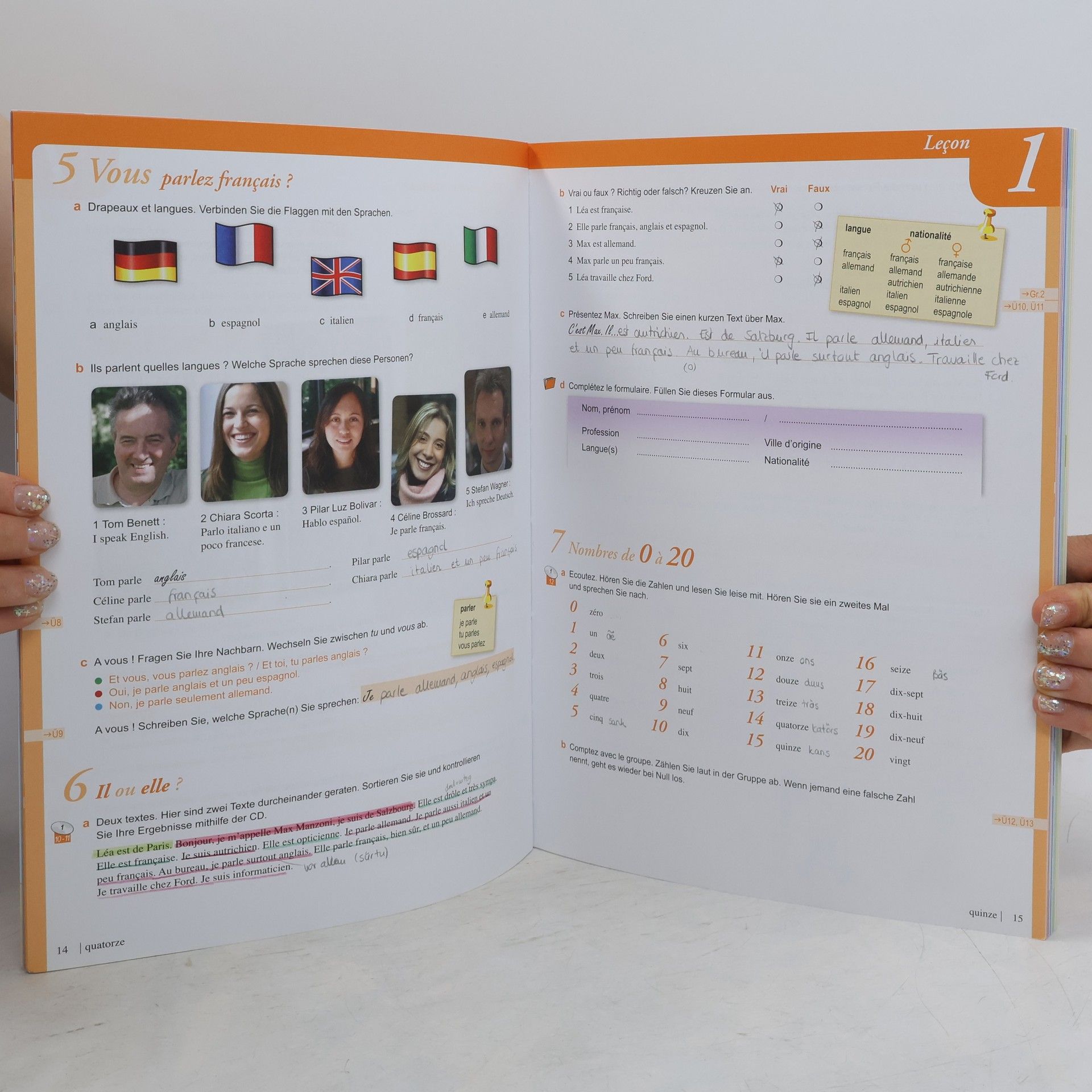 Birgit Bernstein-Hodapp On y va! : der Französischkurs. A1 : Livre du professeur