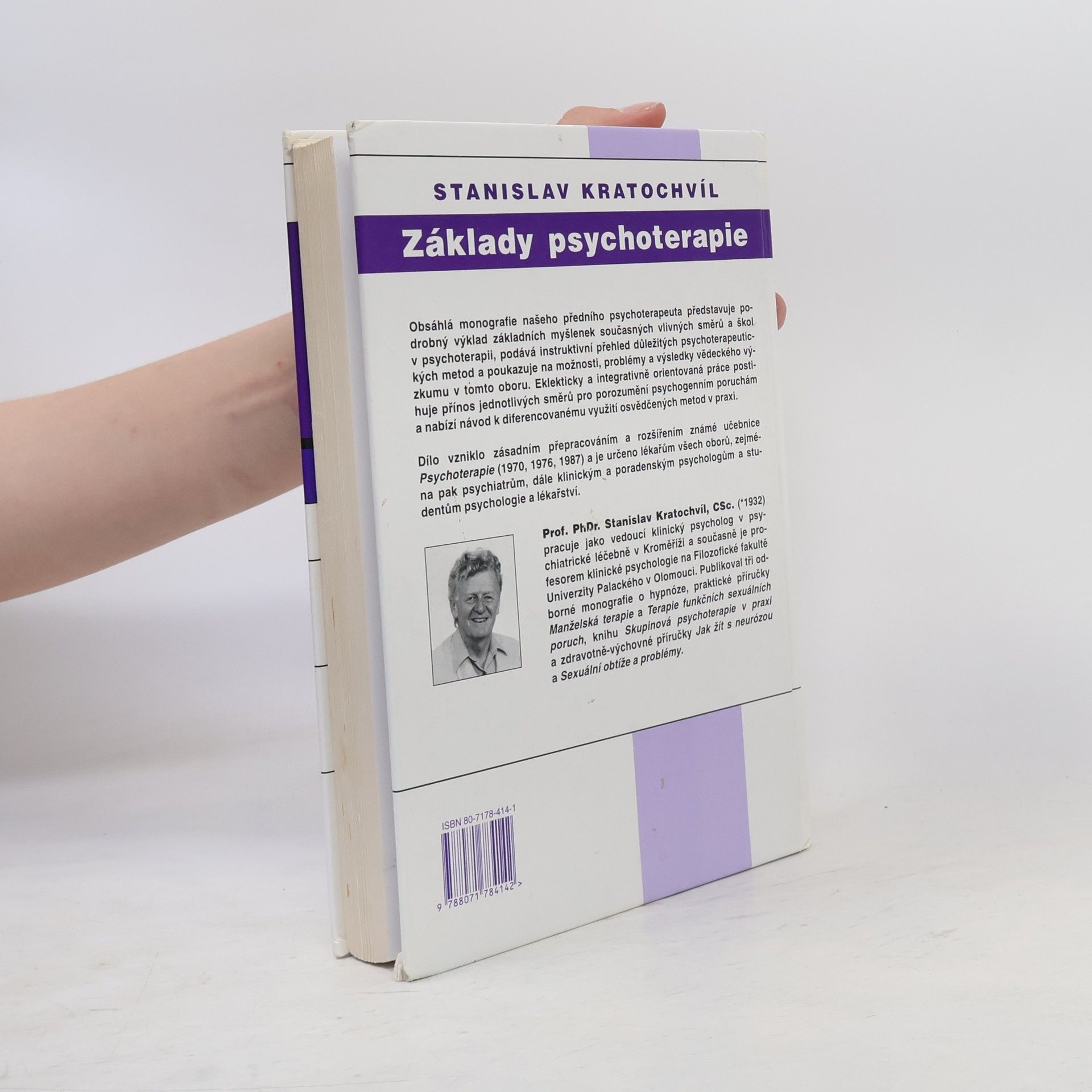 Stanislav Kratochvíl Základy psychoterapie