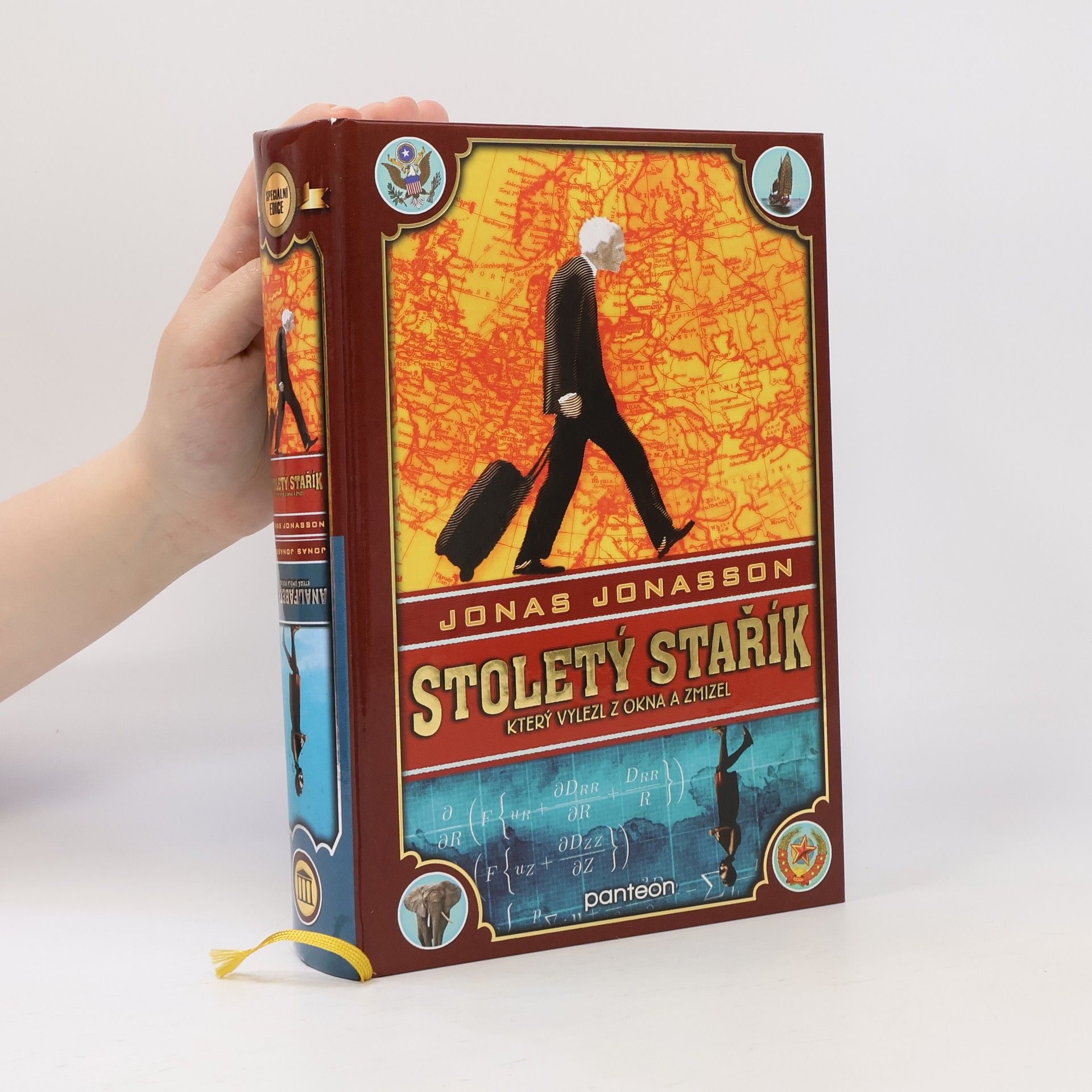 Jonas Jonasson Analfabetka, která uměla počítat ; Stoletý stařík, který vylezl z okna a zmizel