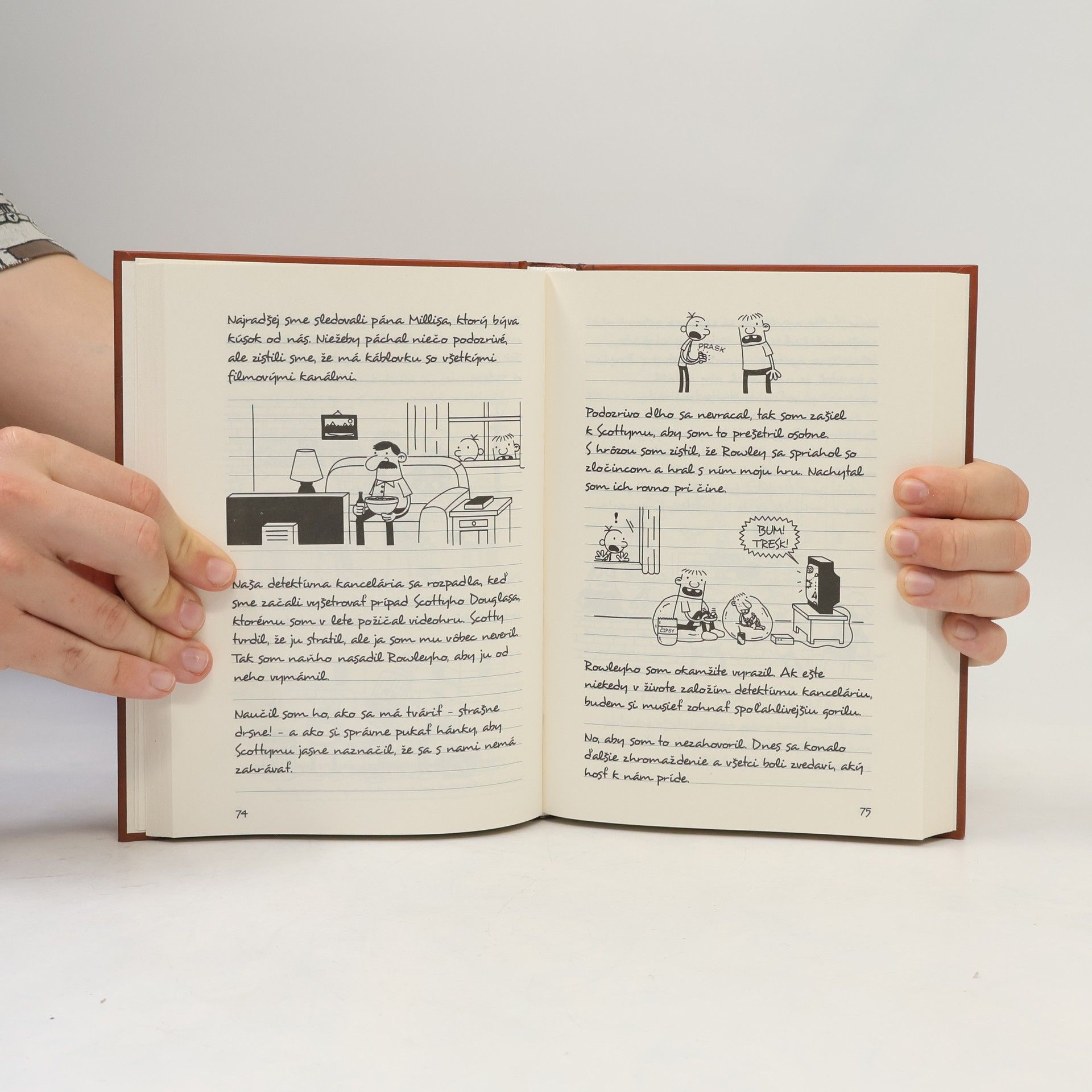 Jeff Kinney Denník odvážneho bojka 7. Piate koleso na voze