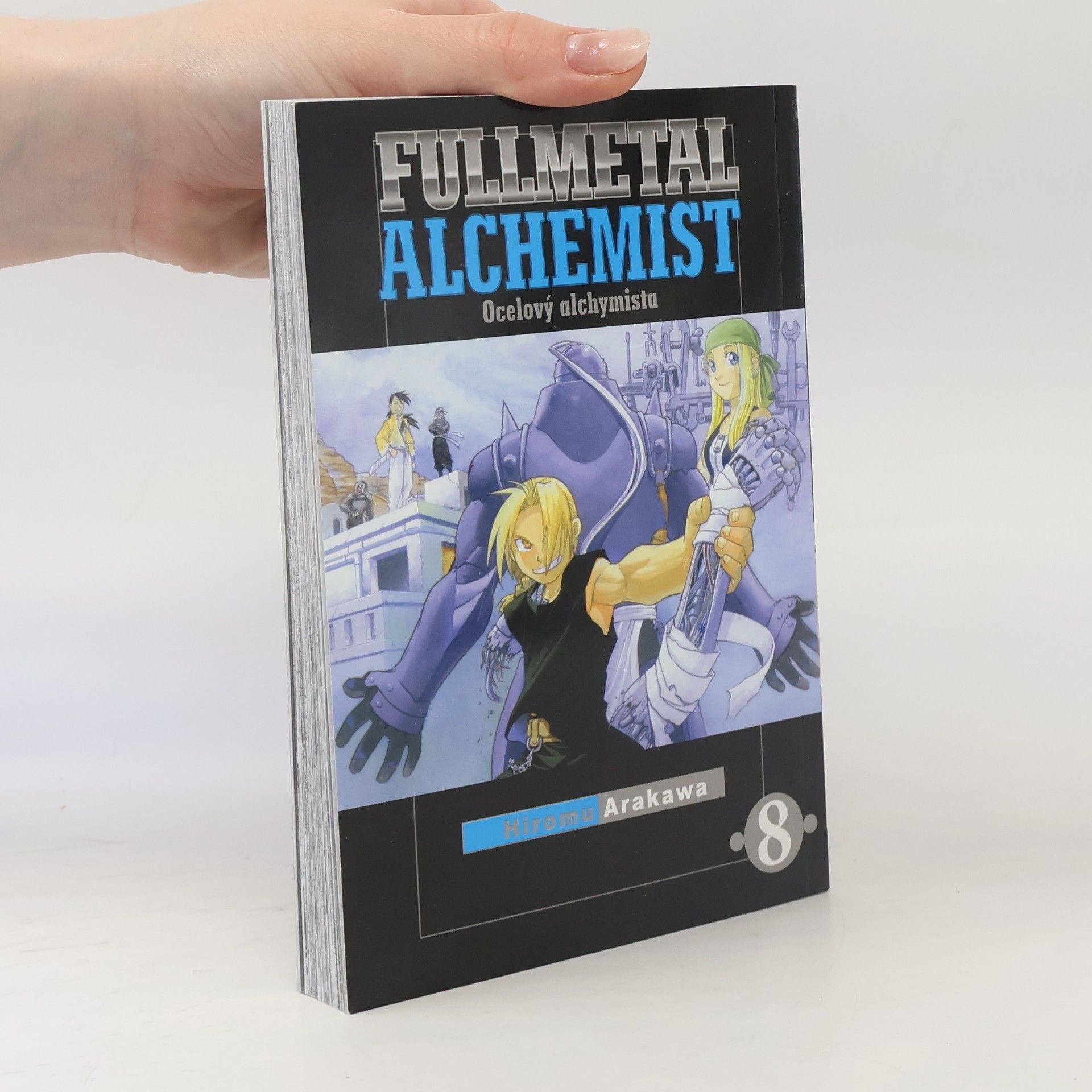 Hiromi Arakawa Ocelový alchymista 8
