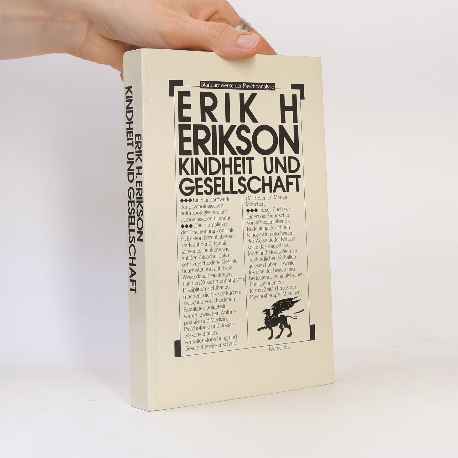 Erik Erikson Kindheit und Gesellschaft