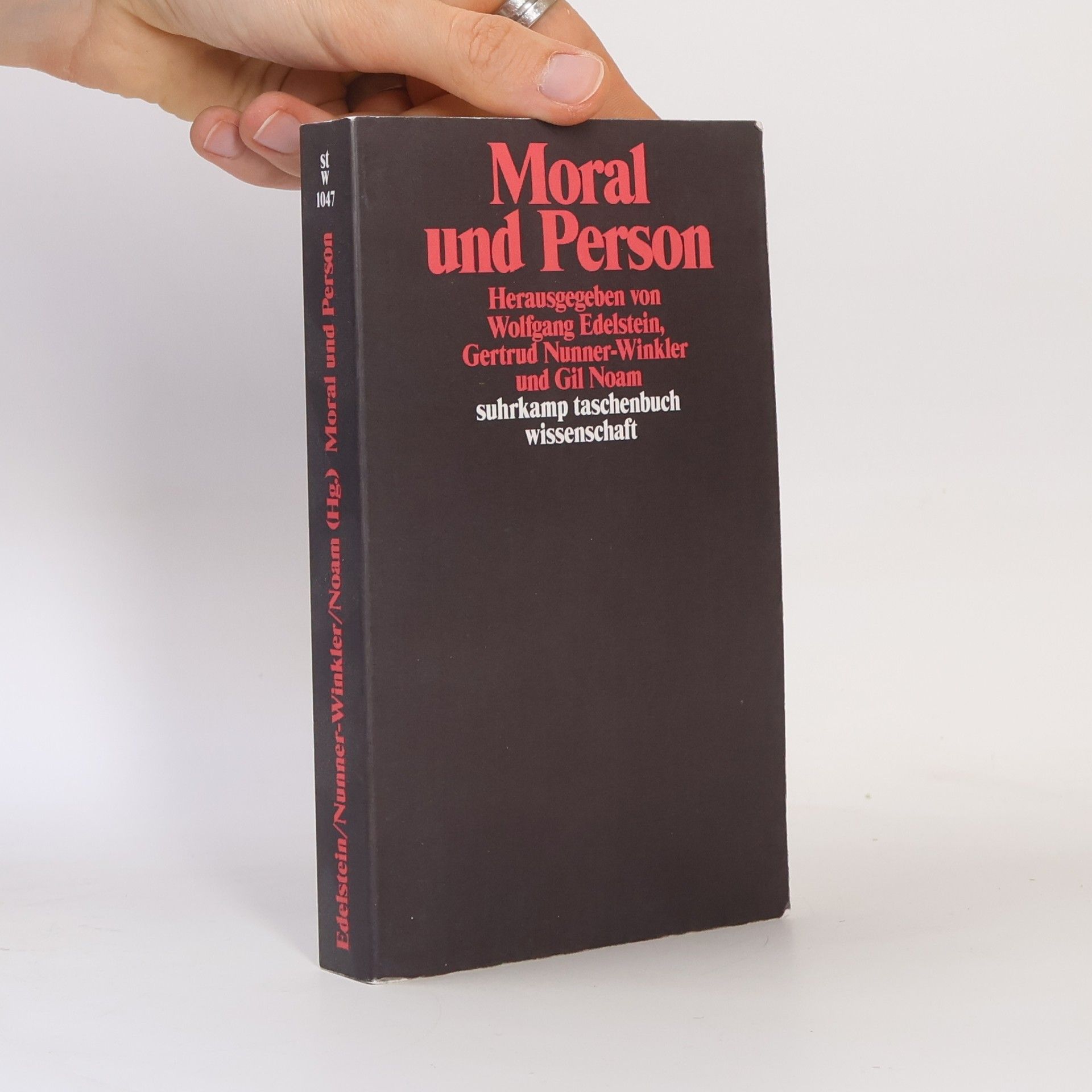 Gil G. Noam Suhrkamp Taschenbuch Wissenschaft - 1047: Moral und Person