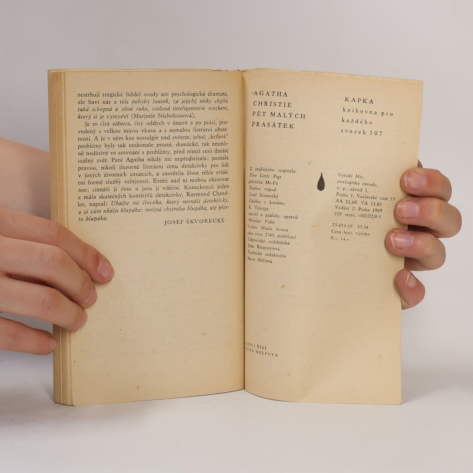 Agatha Christie Pět malých prasátek
