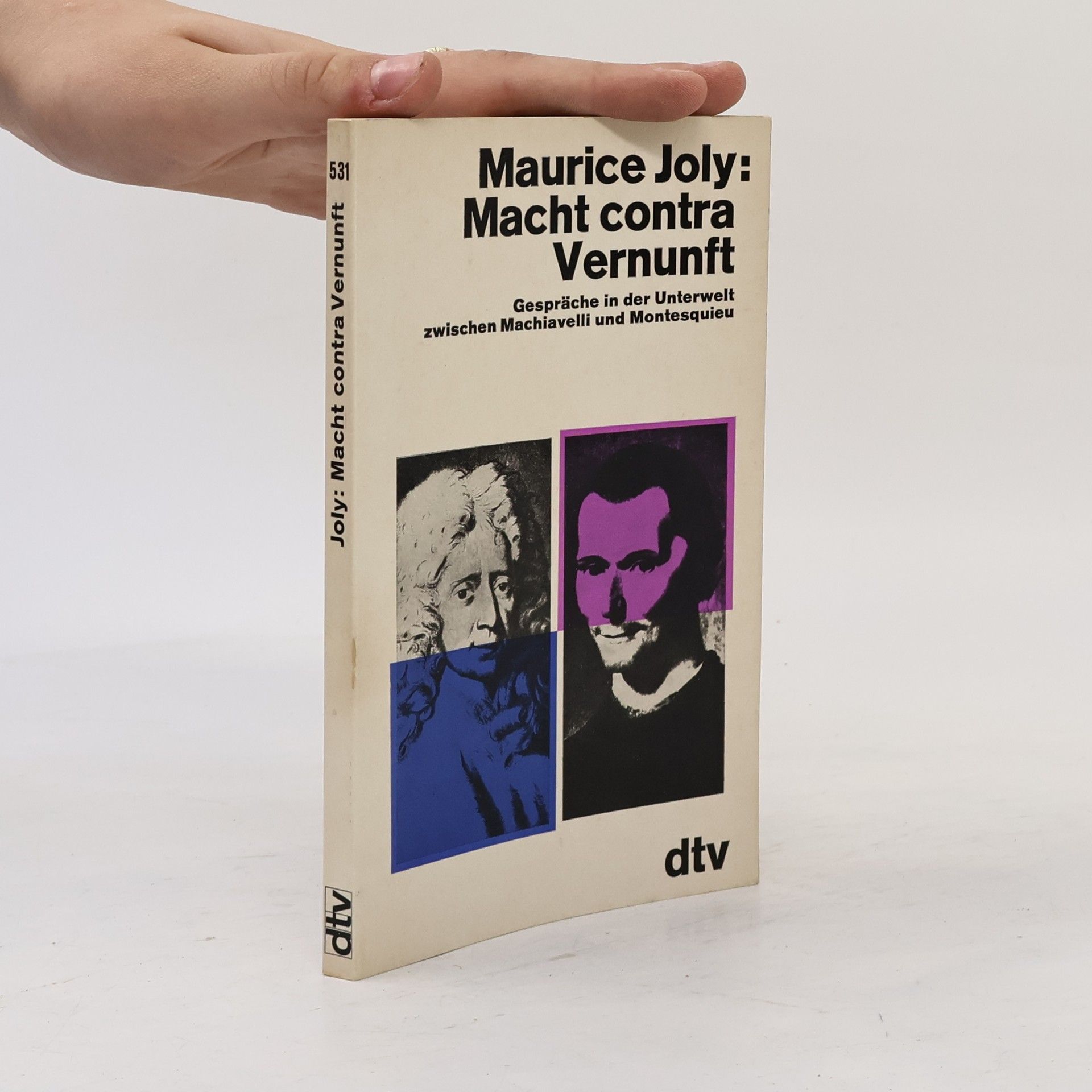 Maurice Joly Macht contra Vernunft