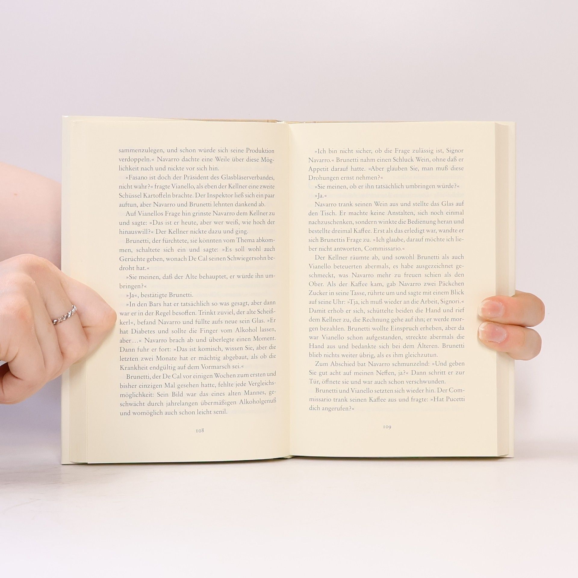 Donna Leon Wie durch ein dunkles Glas
