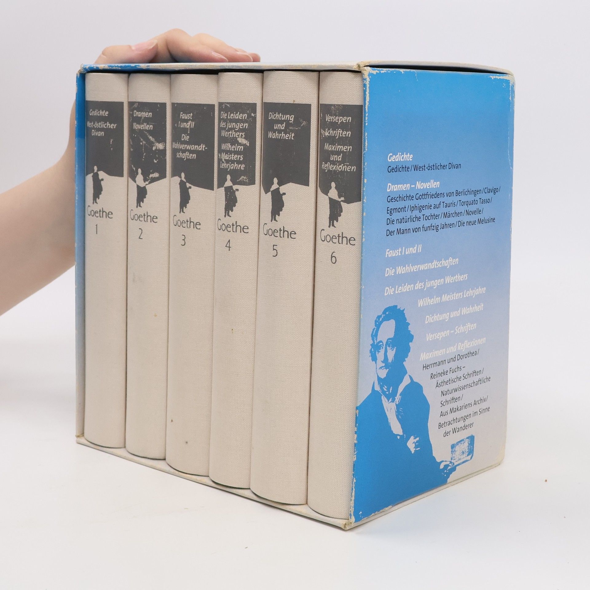 Johann Wolfgang von Goethe Goethe Weke in 6 Bänden. 1-6