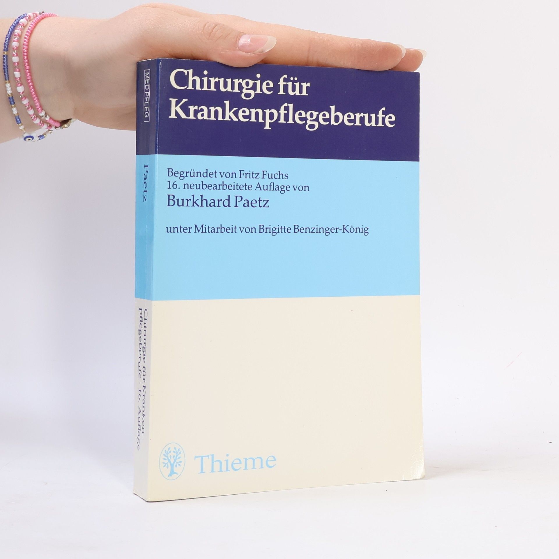 Burkhard Paetz Chirurgie für Krankenpflegeberufe