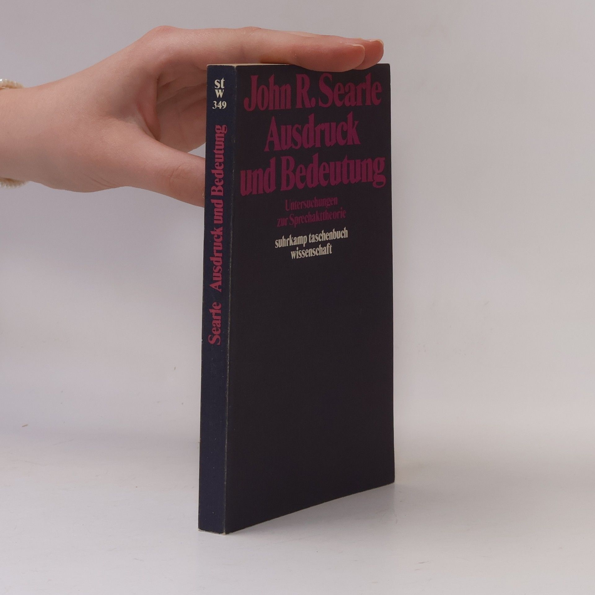 John Searle Ausdruck und Bedeutung