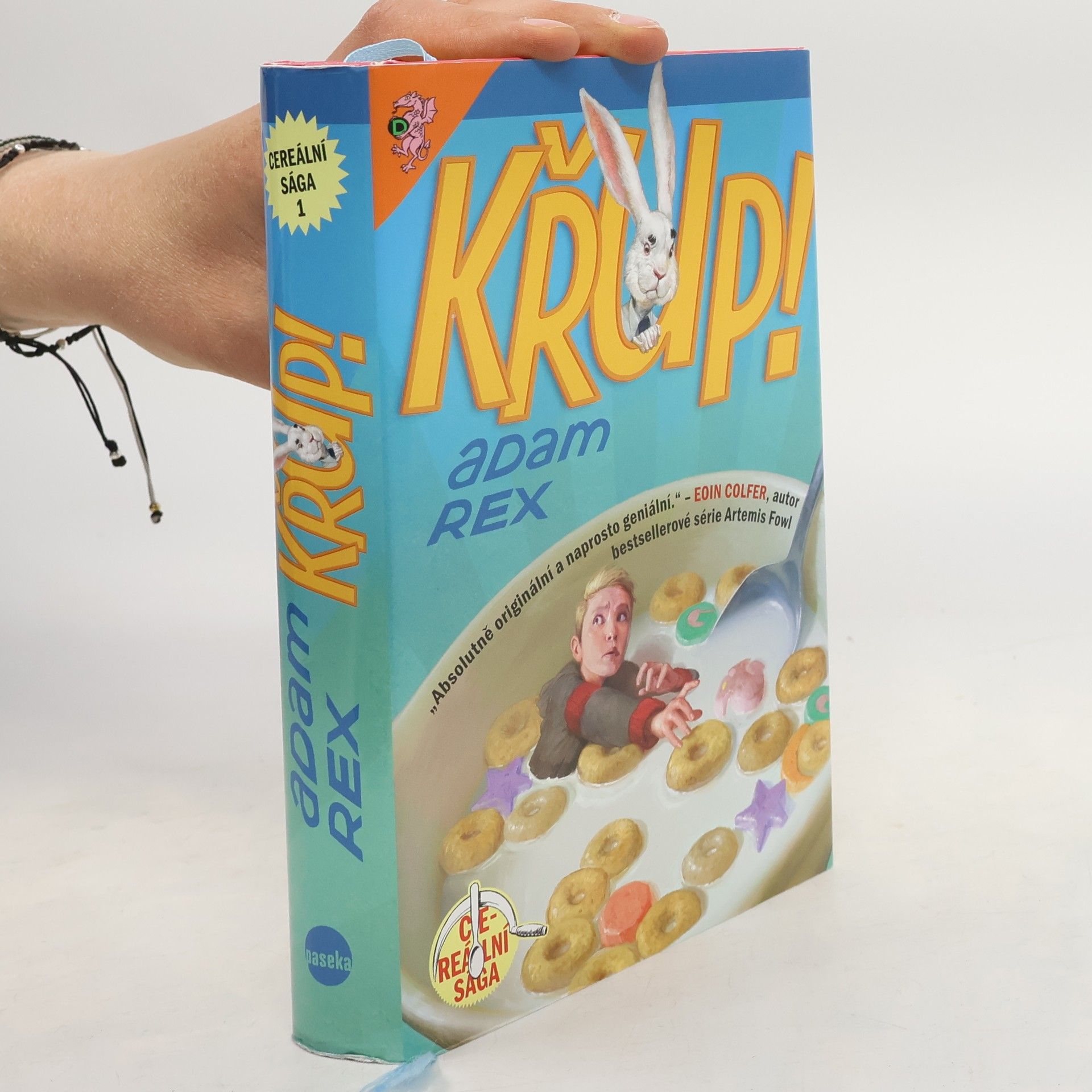 Adam Rex Křup! : první kniha cereální trilogie