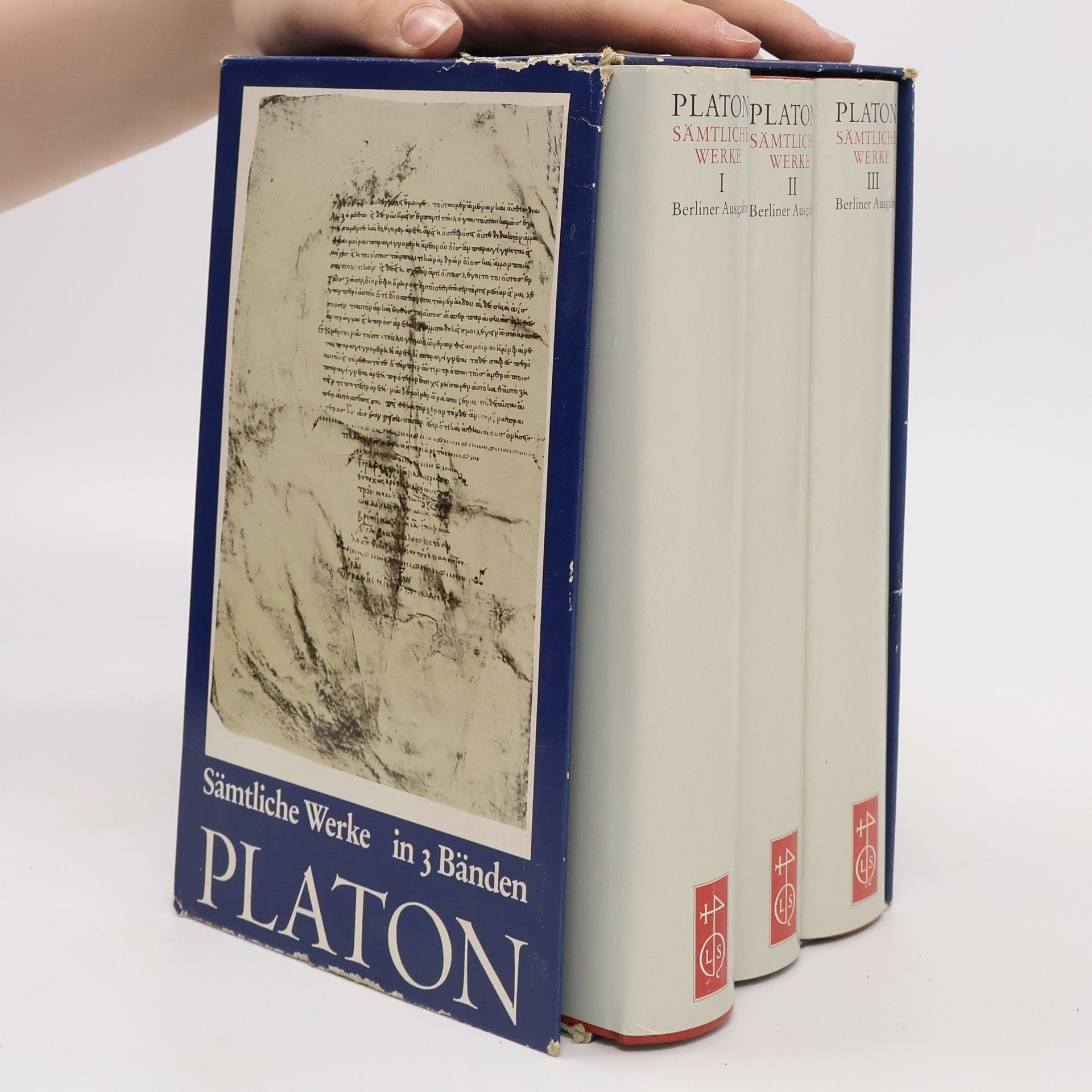Platon Sämtliche Werke in 3 Bänden 1-3