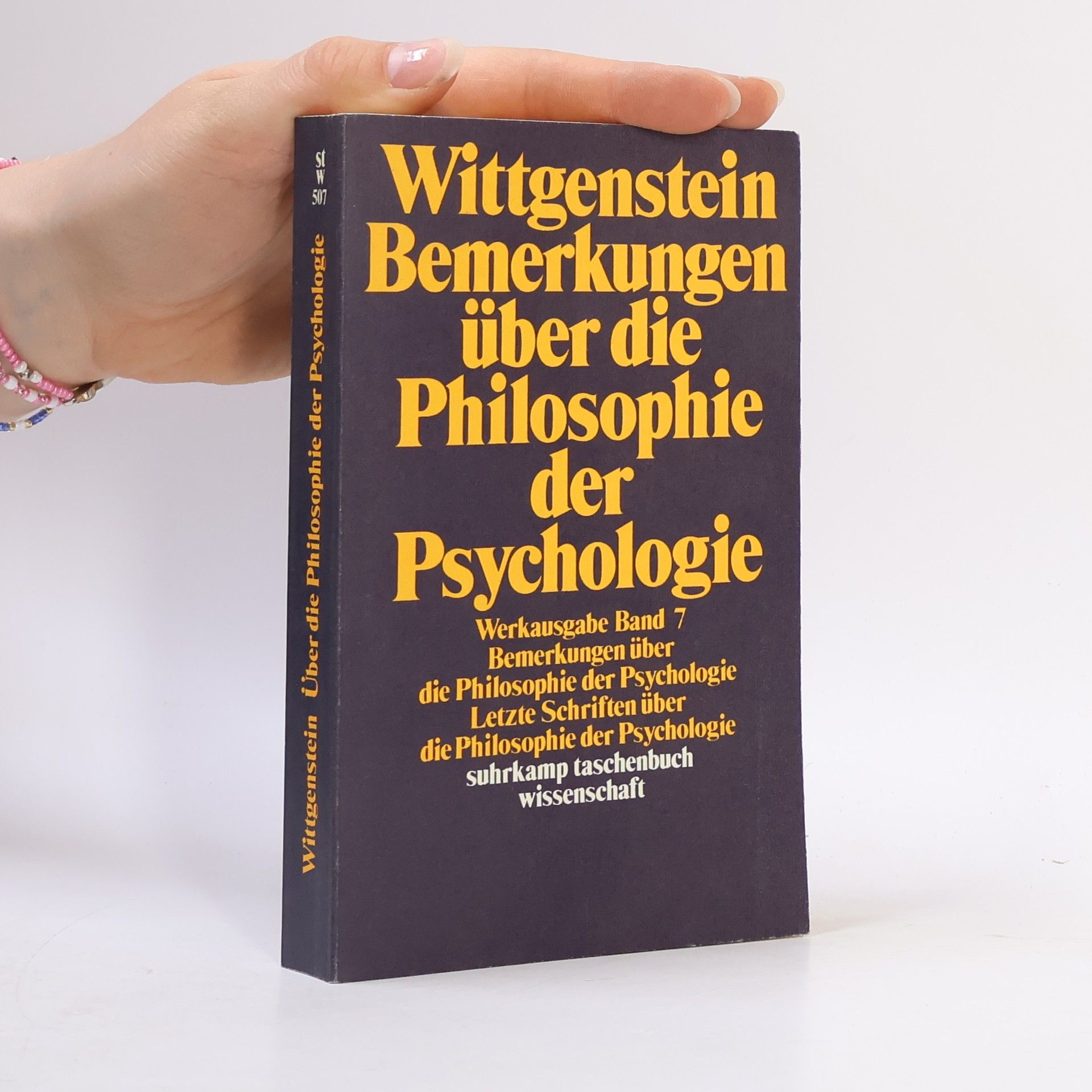 Ludwig Wittgenstein Werkausgabe. Bd.7
