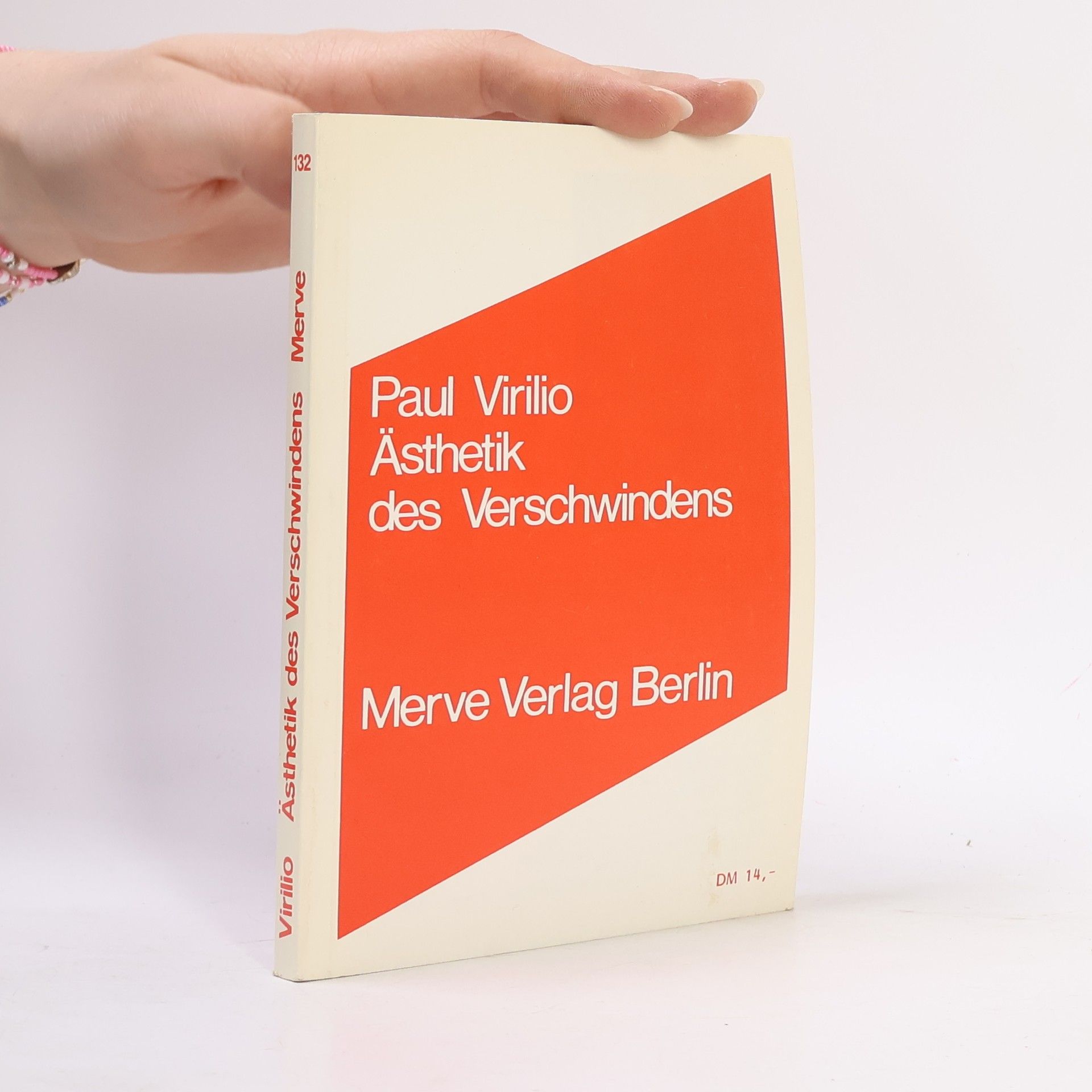 Paul Virilio Ästhetik des Verschwindens