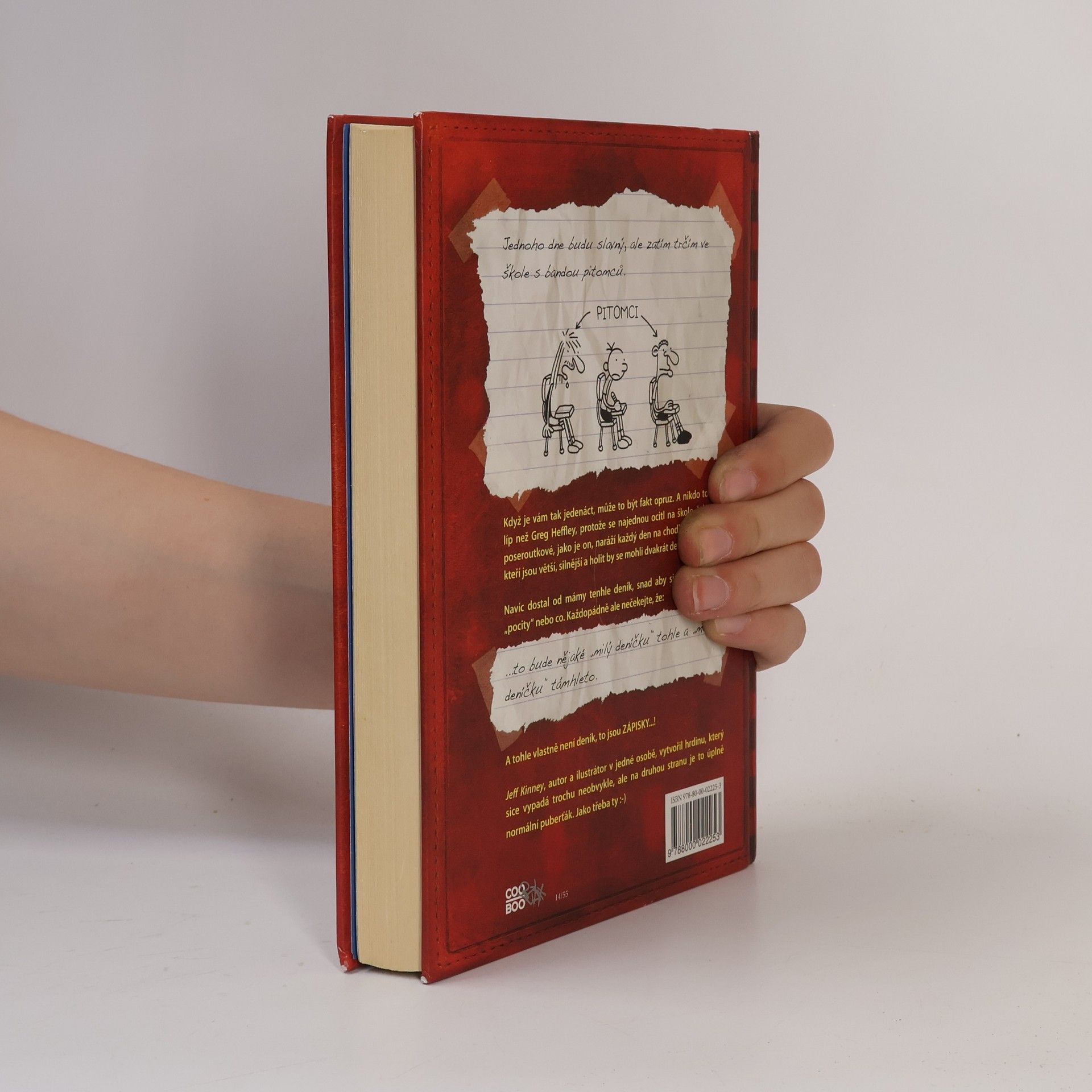 Jeff Kinney Deník malého poseroutky 1