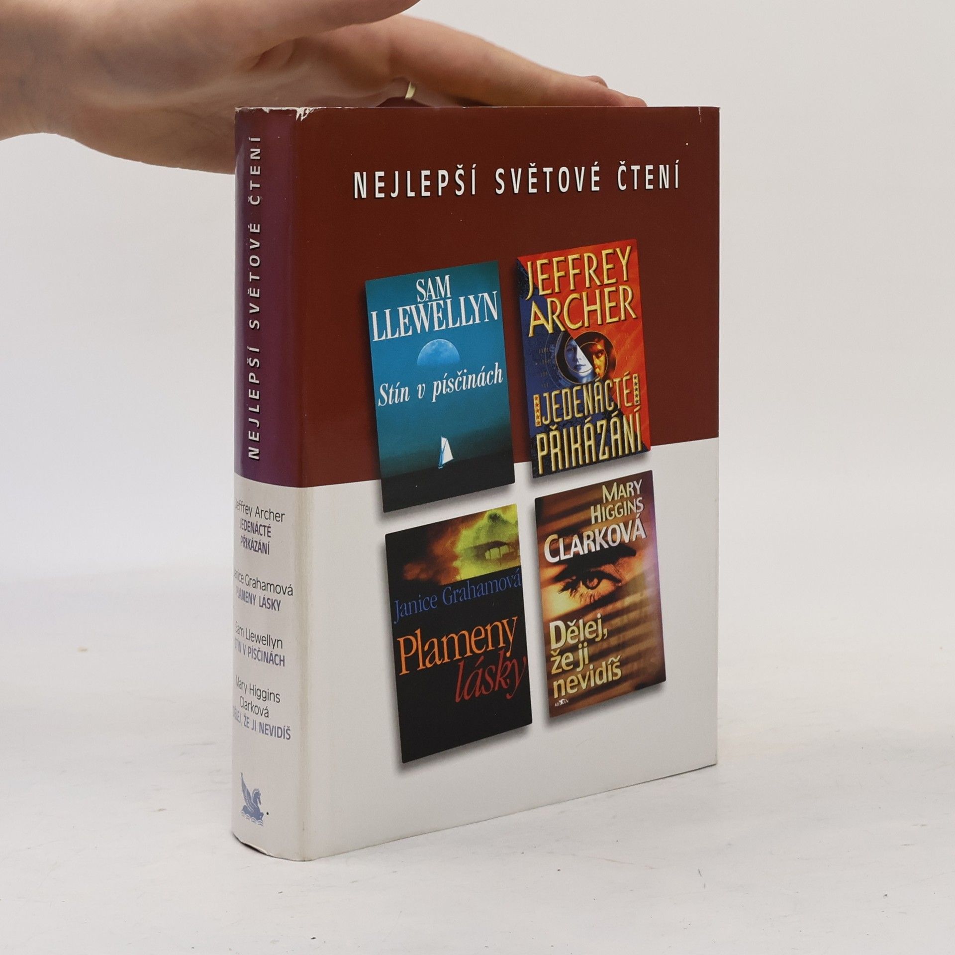 Nicholas Sparks Nejlepší světové čtení. Stín v písčinách. Jedenácté přikázání. Plameny lásky. Dělej, že ji nevidíš