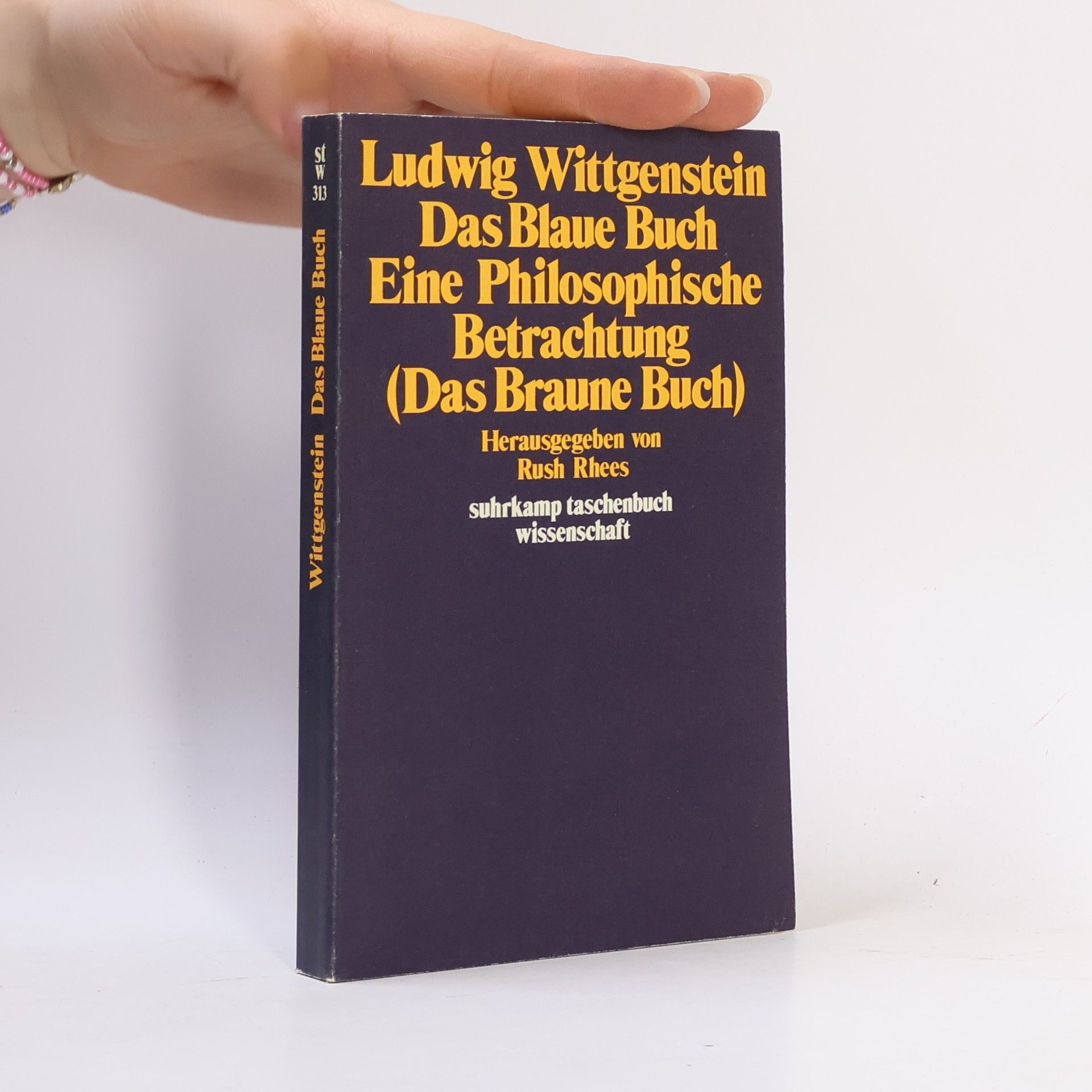 Ludwig Wittgenstein Das blaue Buch