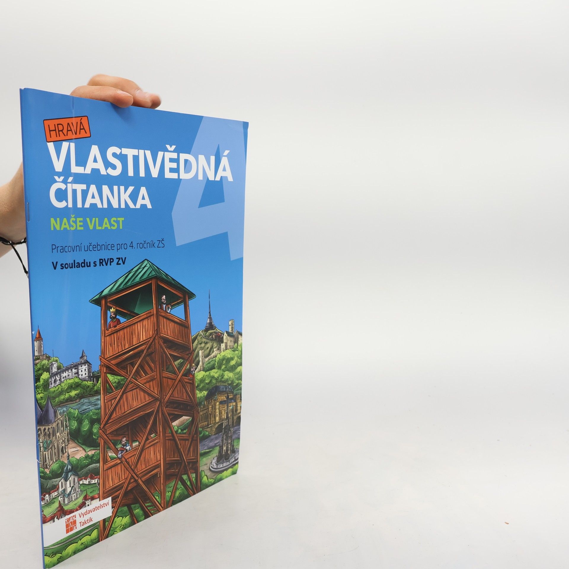 Kolektiv autorů Hravá vlastivědná čítanka 4 - Naše vlast