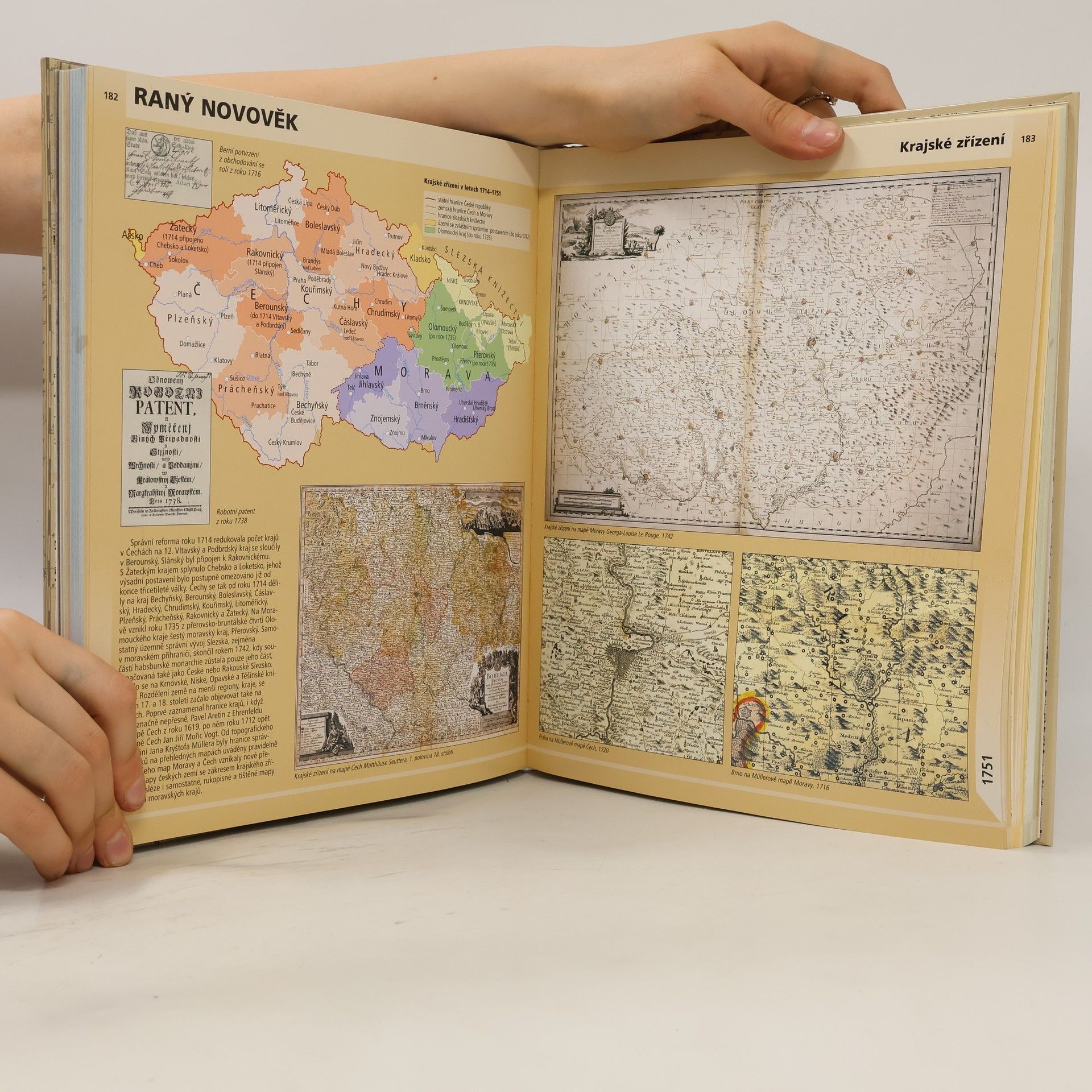Eva Semotanová Česko. Ottův historický atlas