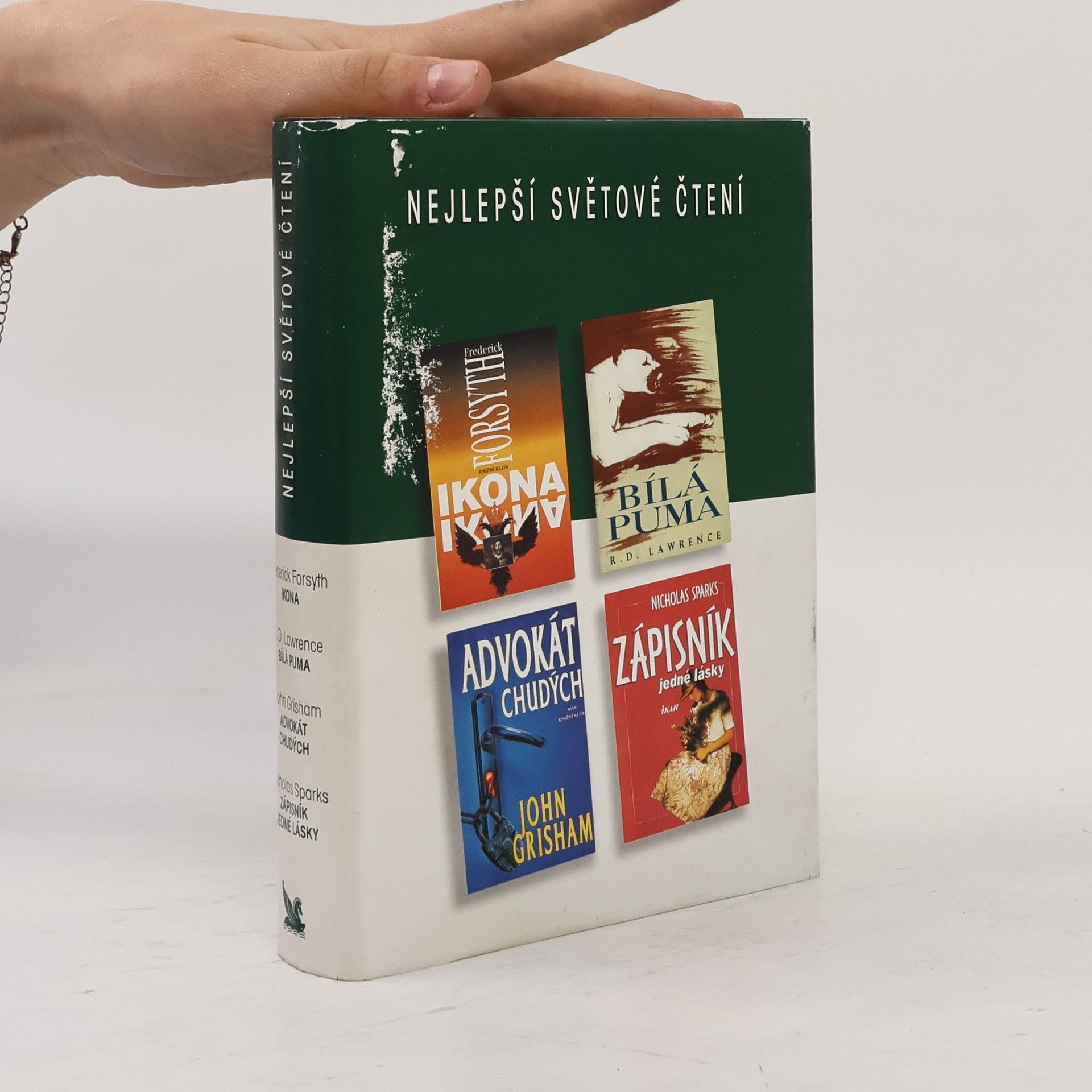 John Grisham Nejlepší světové čtení. Ikona. Bílá puma. Advokát chudých. Zápisník jedné lásky