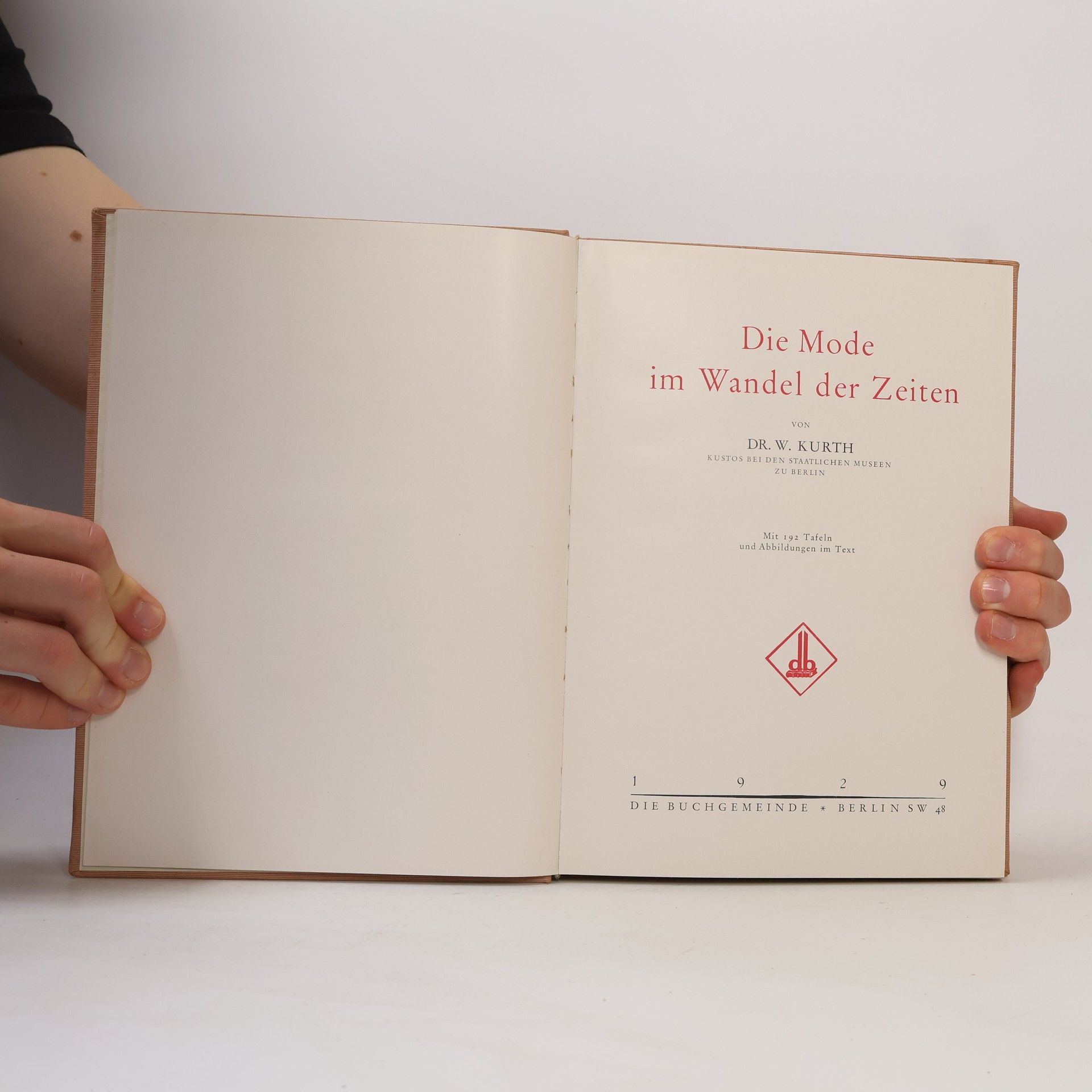 Wilhelm Kurth Die Mode im Wandel der Zeiten