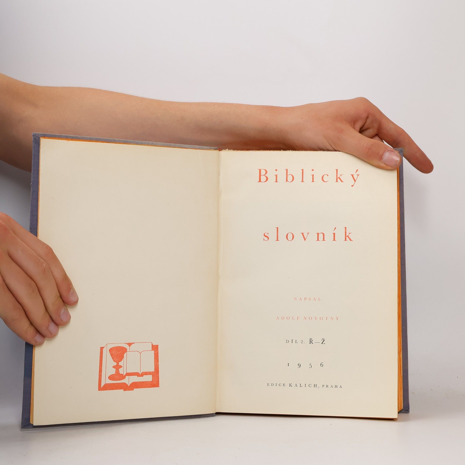 Adolf Novotný Biblický slovník 2. Ř-Ž