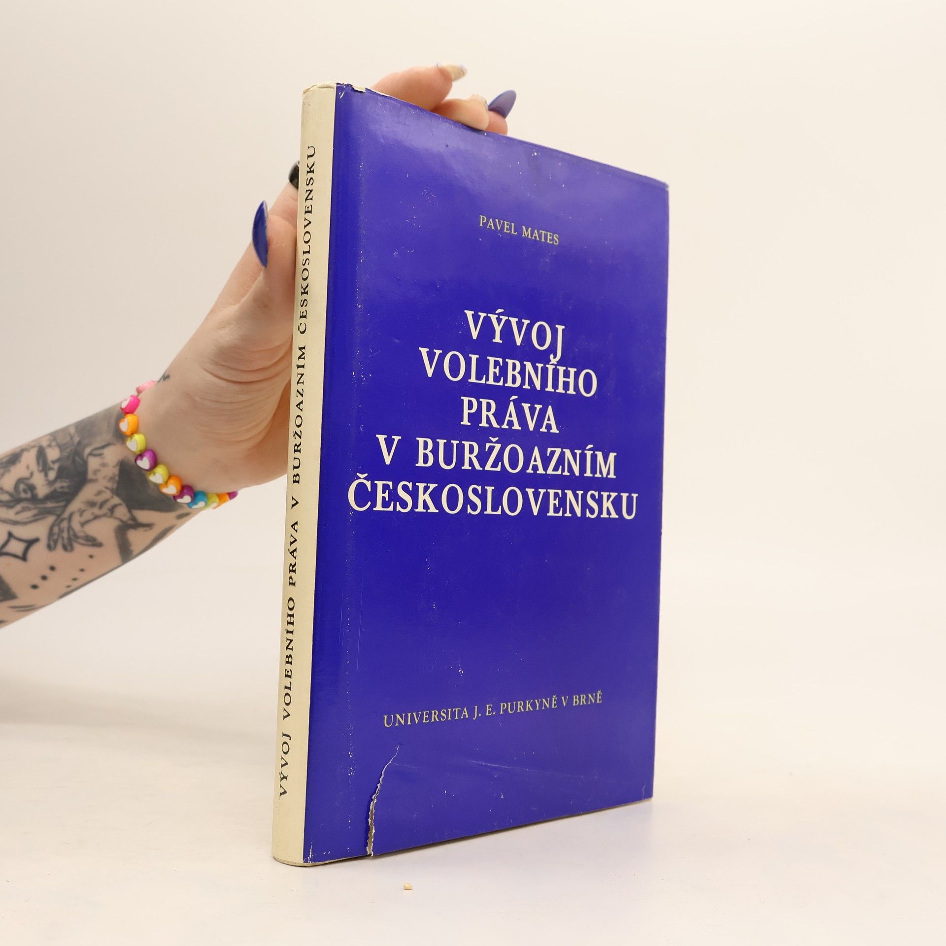 Pavel Mates Vývoj volebního práva v buržoazním Československu