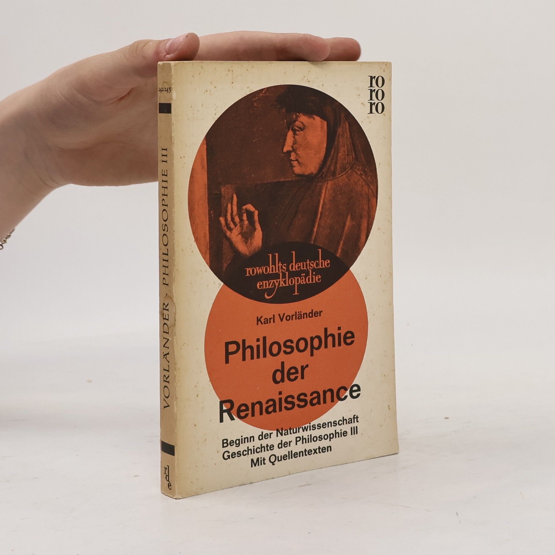 Karl Vorländer Philosophie der Renaissance