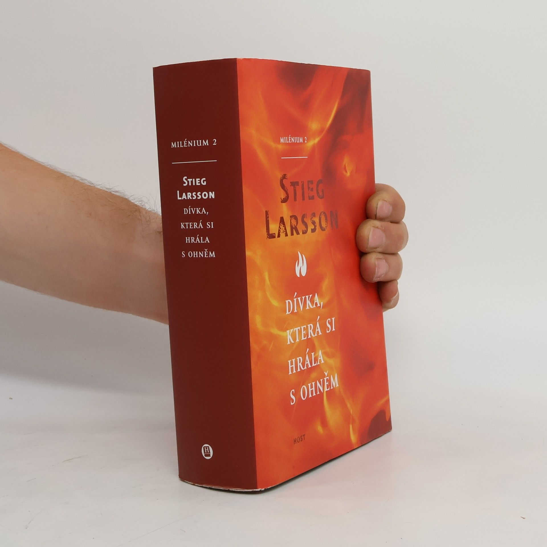 Stieg Larsson Dívka, která si hrála s ohněm