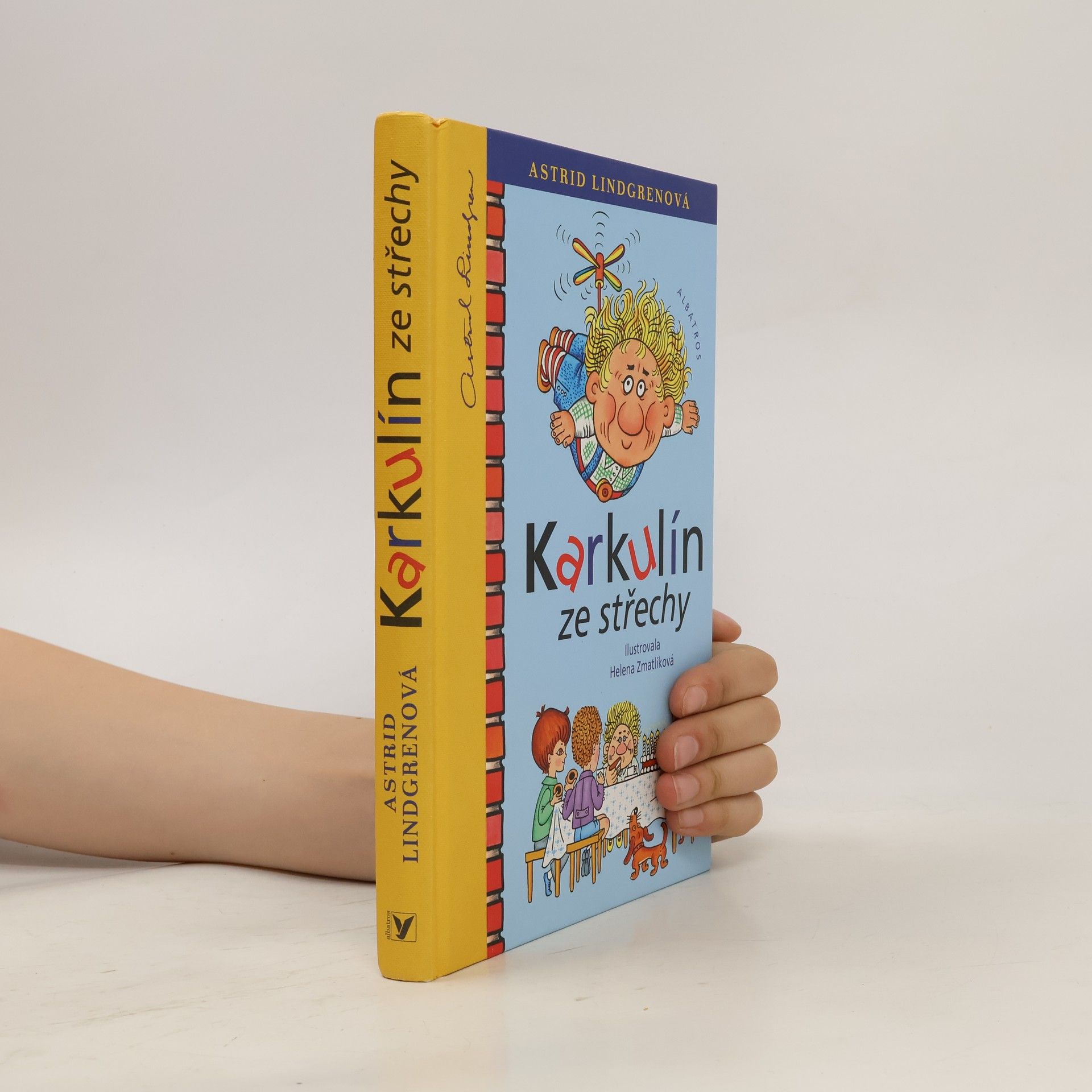 Astrid Lindgren Karkulín ze střechy