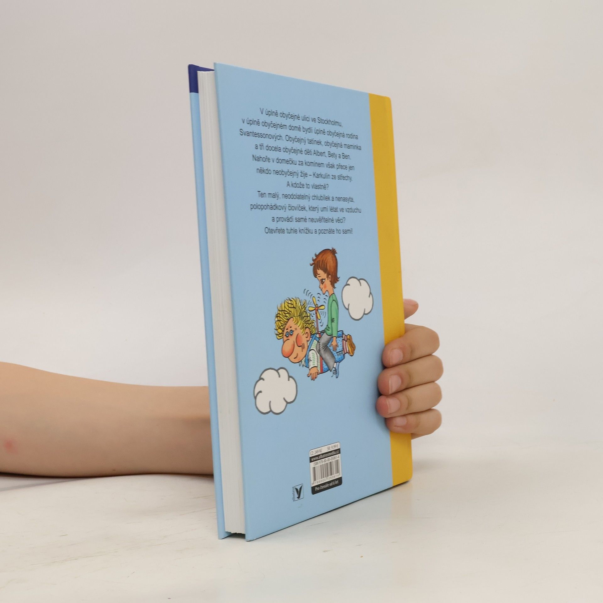 Astrid Lindgren Karkulín ze střechy