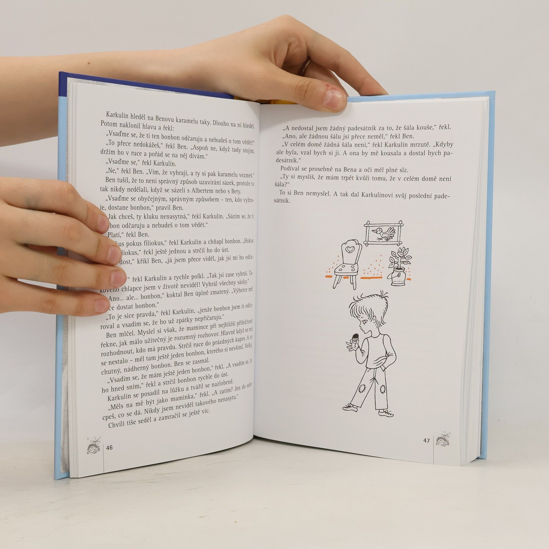 Astrid Lindgren Karkulín ze střechy
