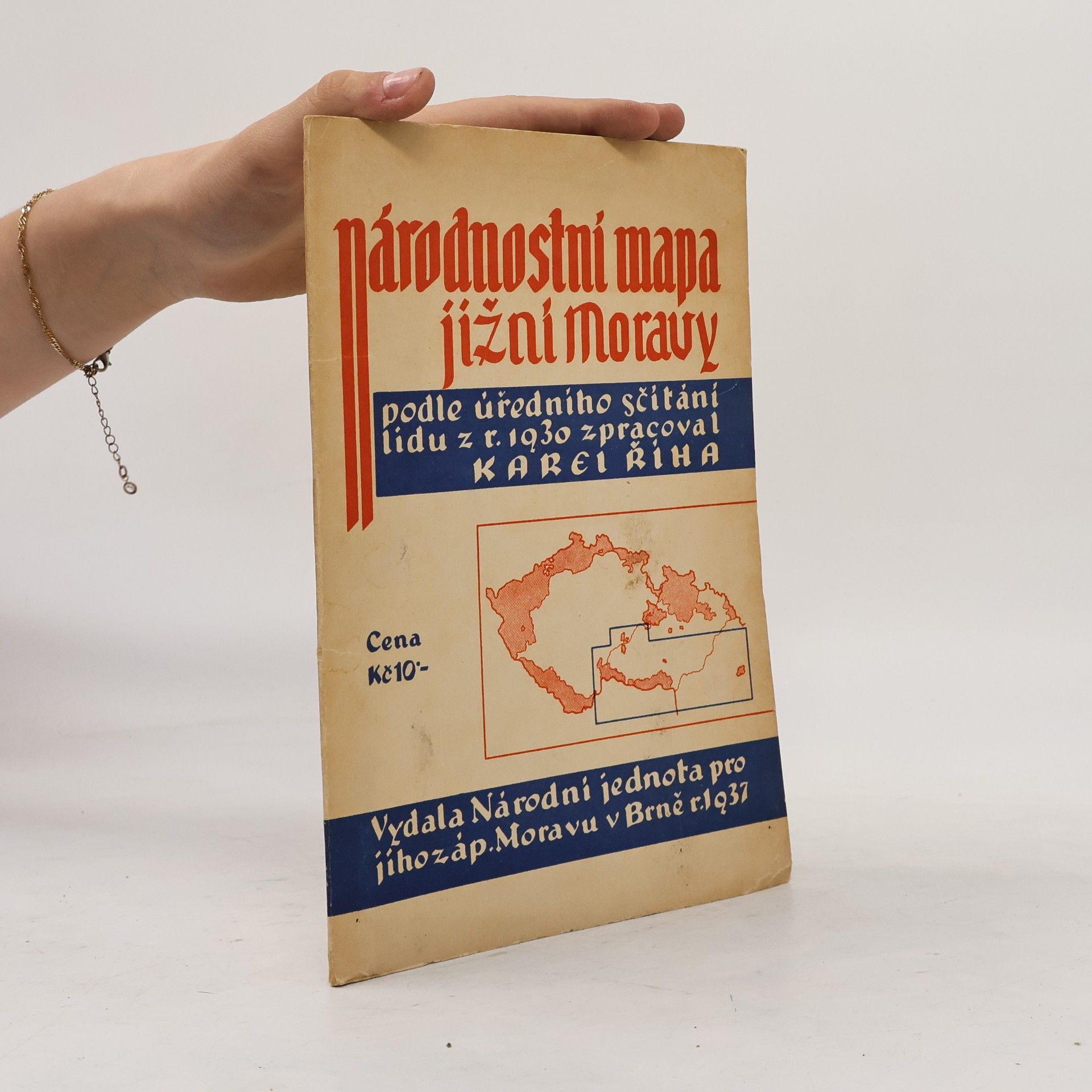 Karel Říha Národní mapa Jižní Moravy
