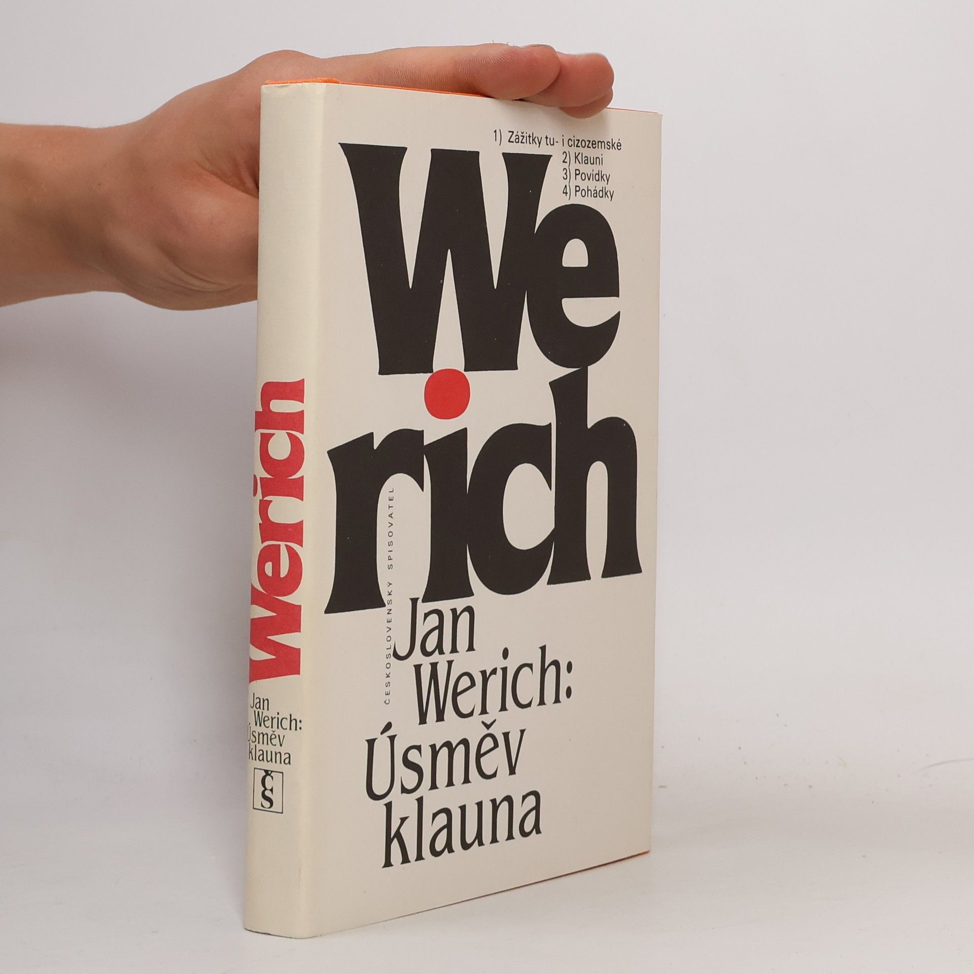 Jan Werich Úsměv klauna