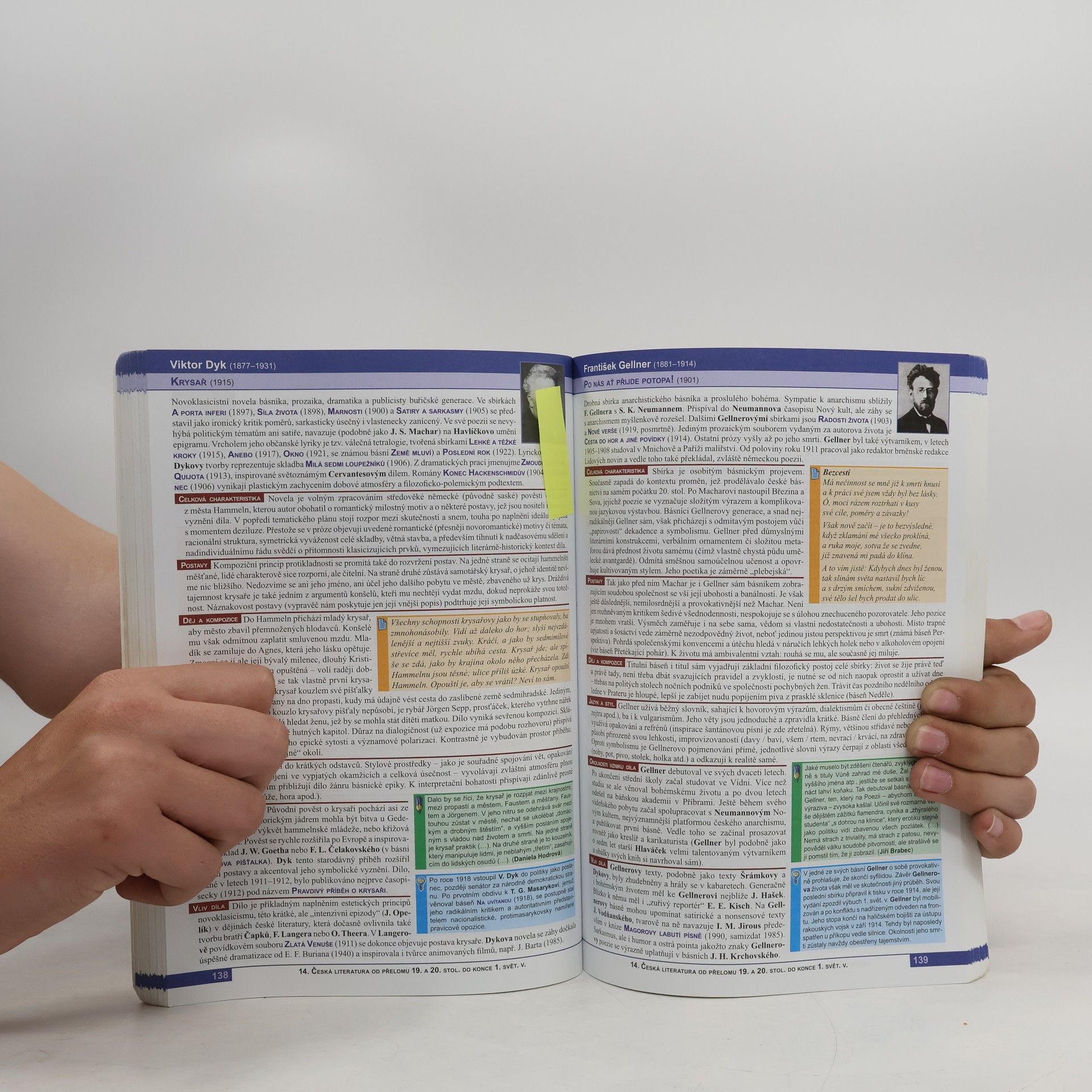 Otakar Slanař Obsahy a rozbory děl. K Literatuře - přehledu SŠ učiva