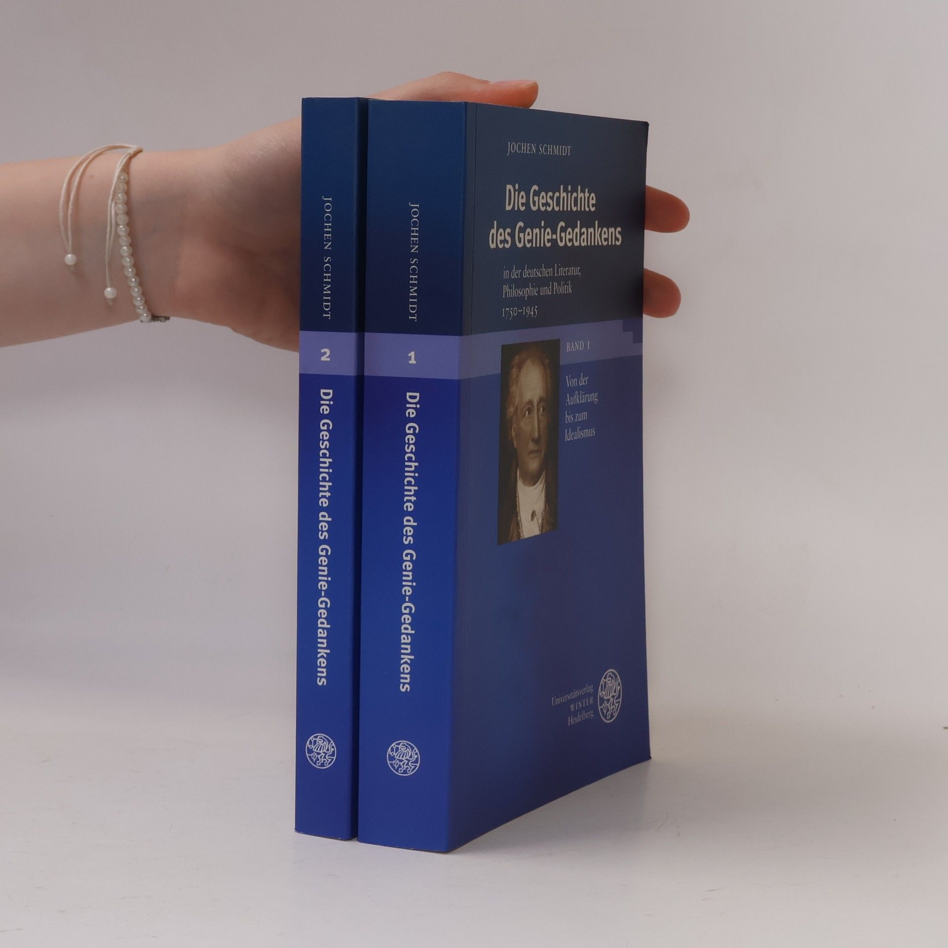 Jochen Schmidt-Liebich Die Geschichte des Genie-Gedankens in der deutschen Literatur, Philosophie und Politik 1750-1945. 2 Bde