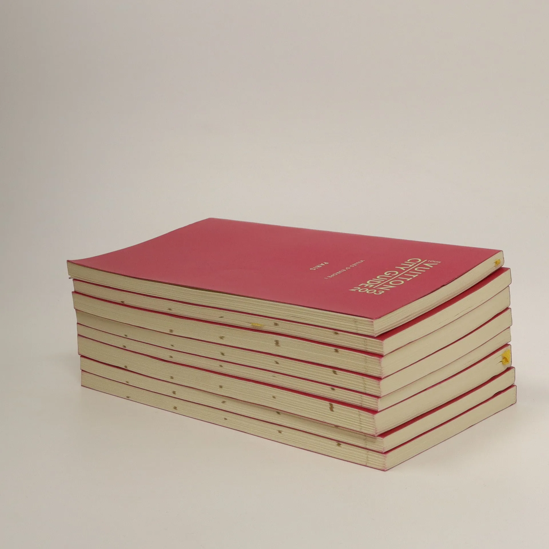 Louis Vuitton 9-Piece European Cities Travel Guide Book Set - Burgundy Books,  Stationery & Pens, Decor & Accessories - LOU821378