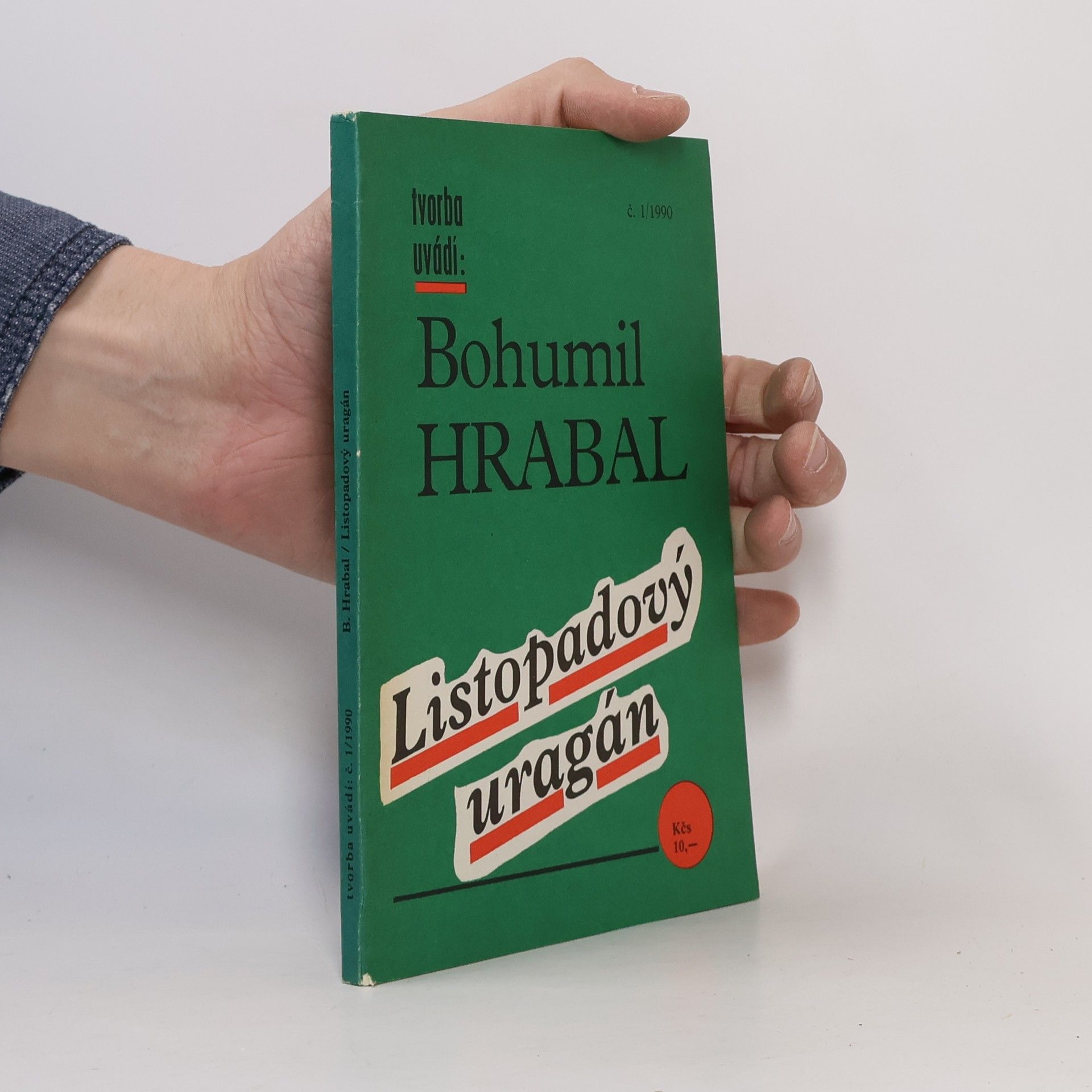 Bohumil Hrabal Listopadový uragán