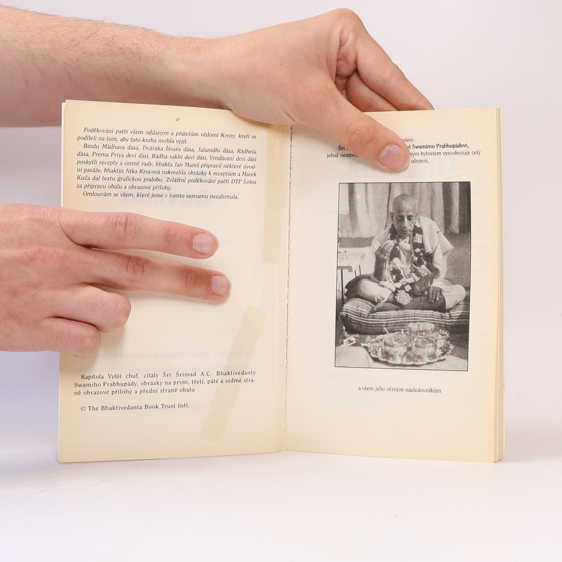 A.C. Bhaktivedanta Swami Prabhupada 108 receptů od Góvindy