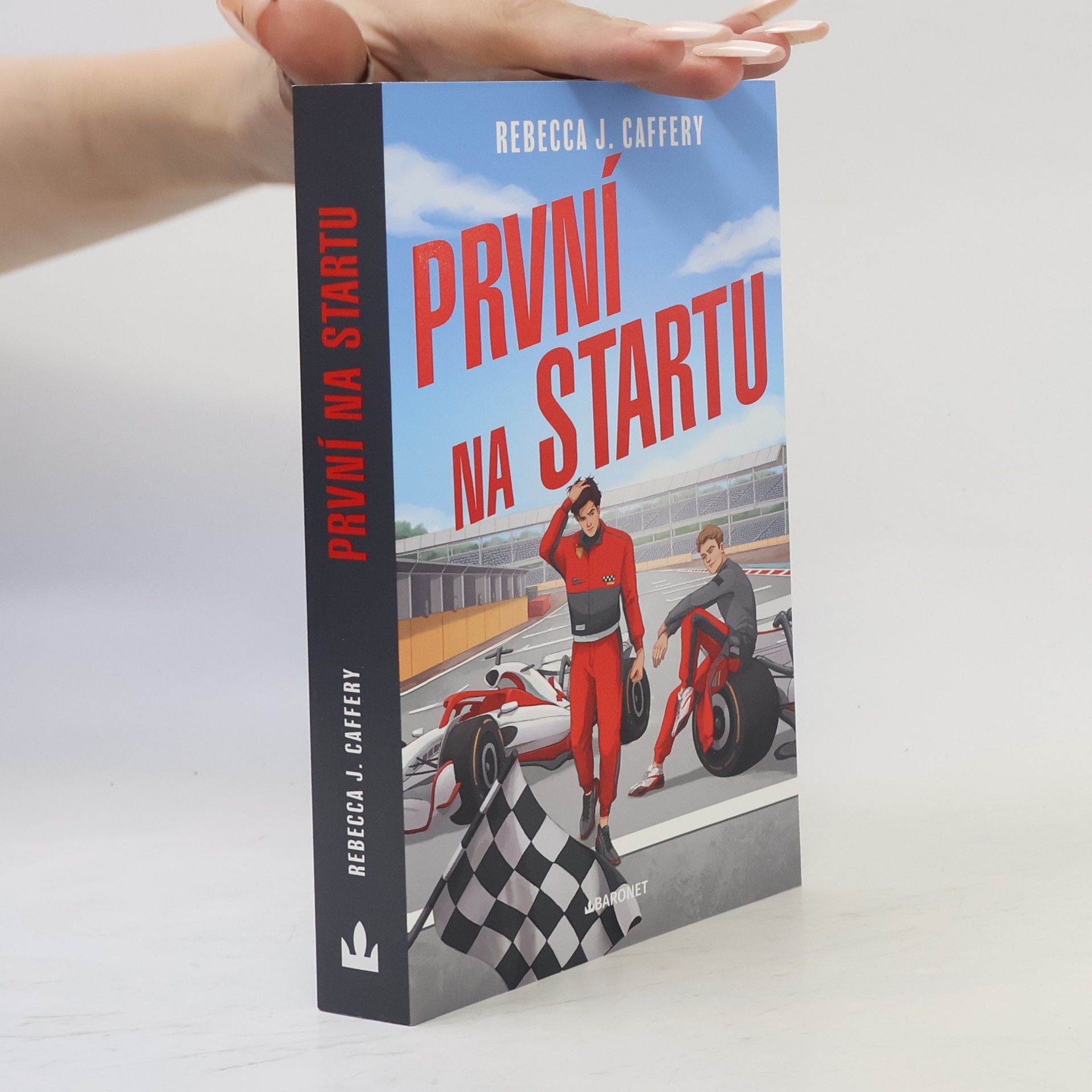 Rebecca J. Caffery První na startu