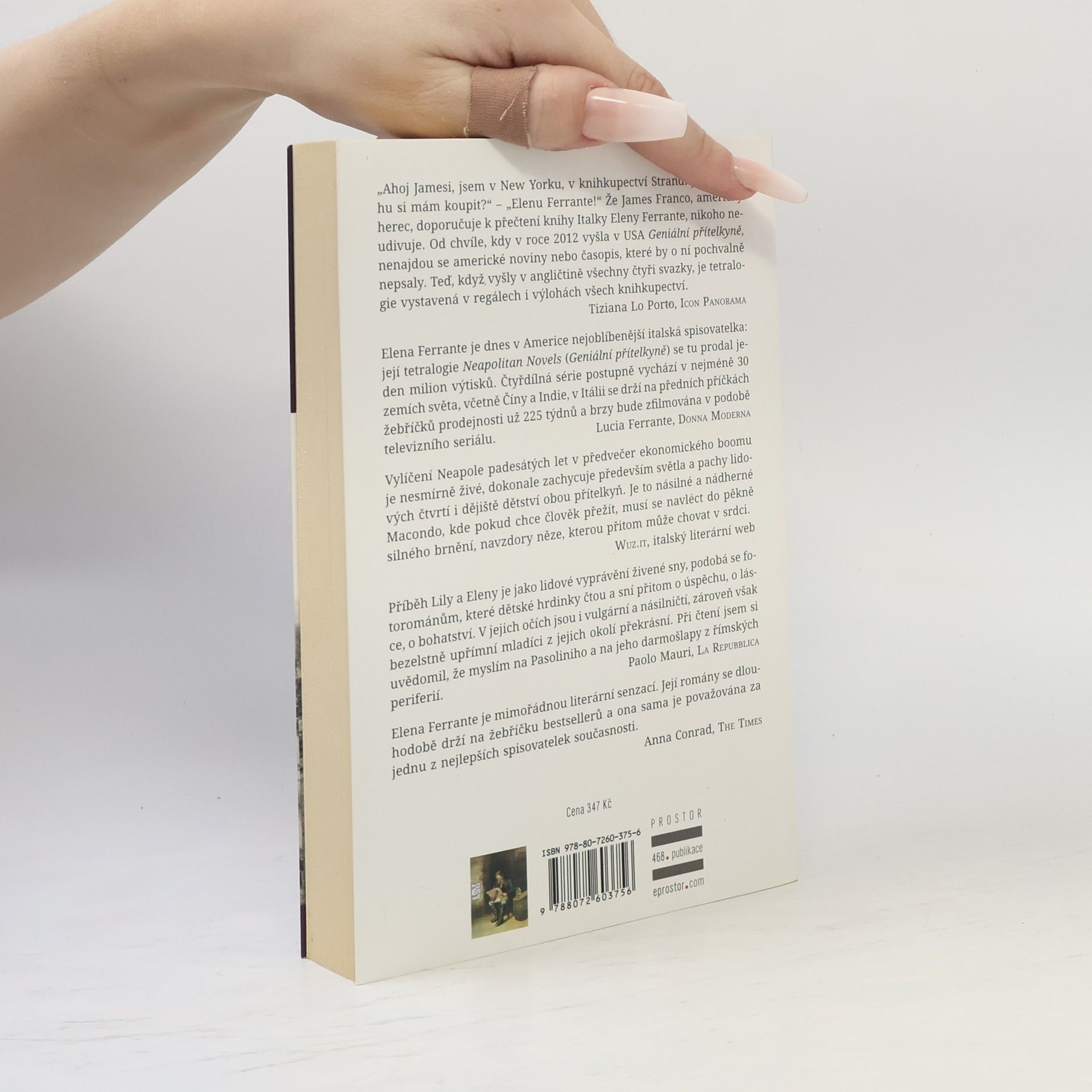 Elena Ferrante Geniální přítelkyně 1. Dětství a dospívání