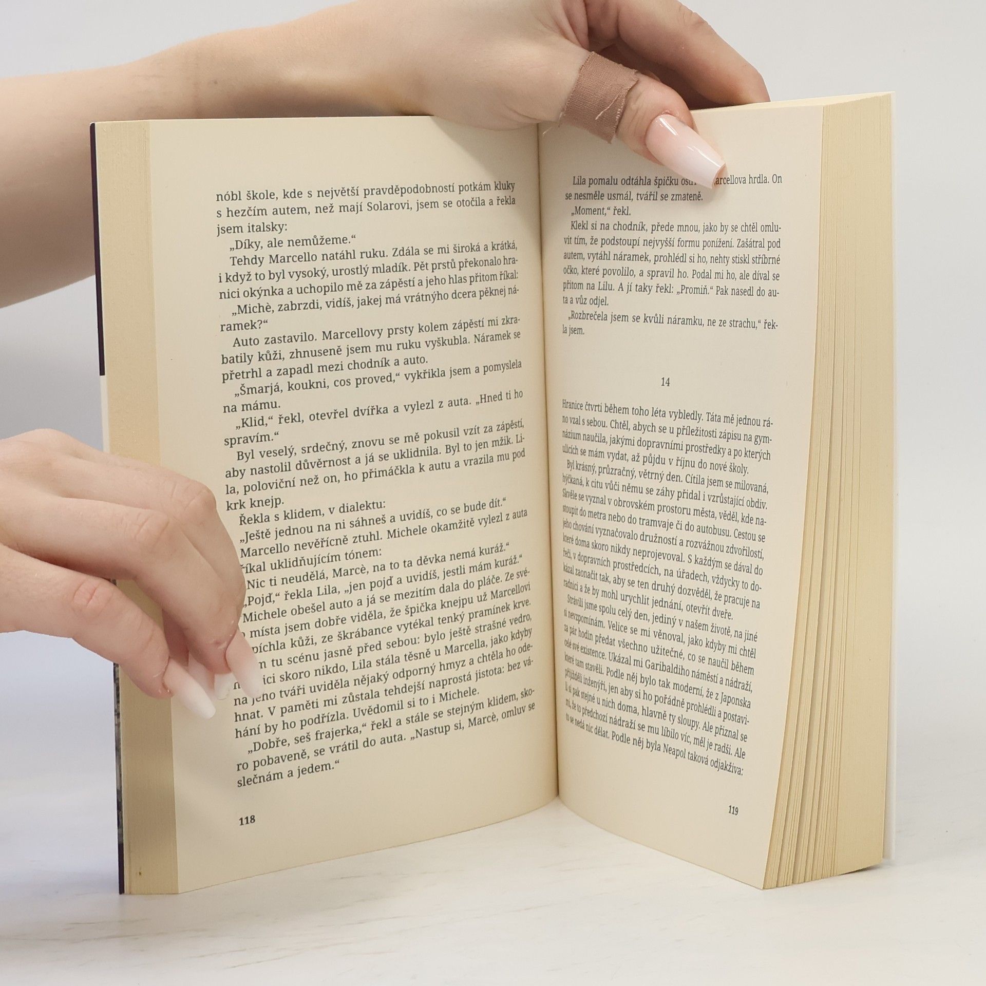 Elena Ferrante Geniální přítelkyně 1. Dětství a dospívání