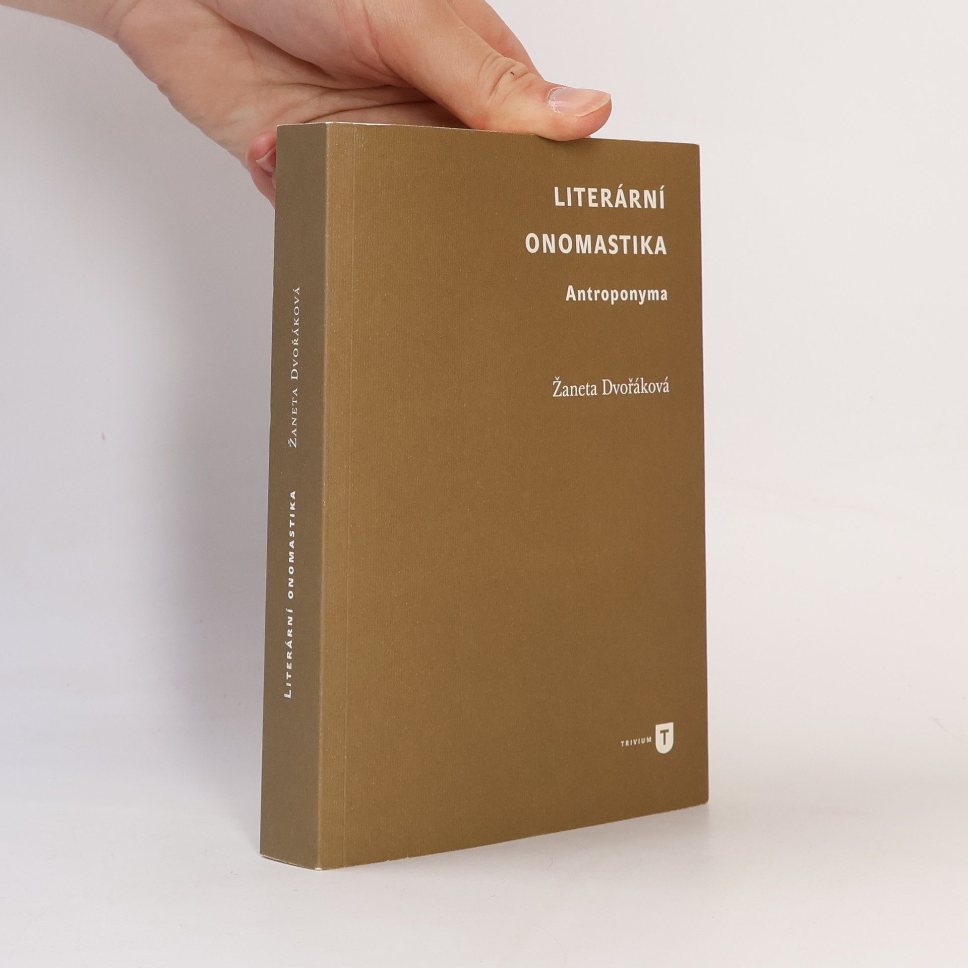 Žaneta Dvořáková Literární onomastika