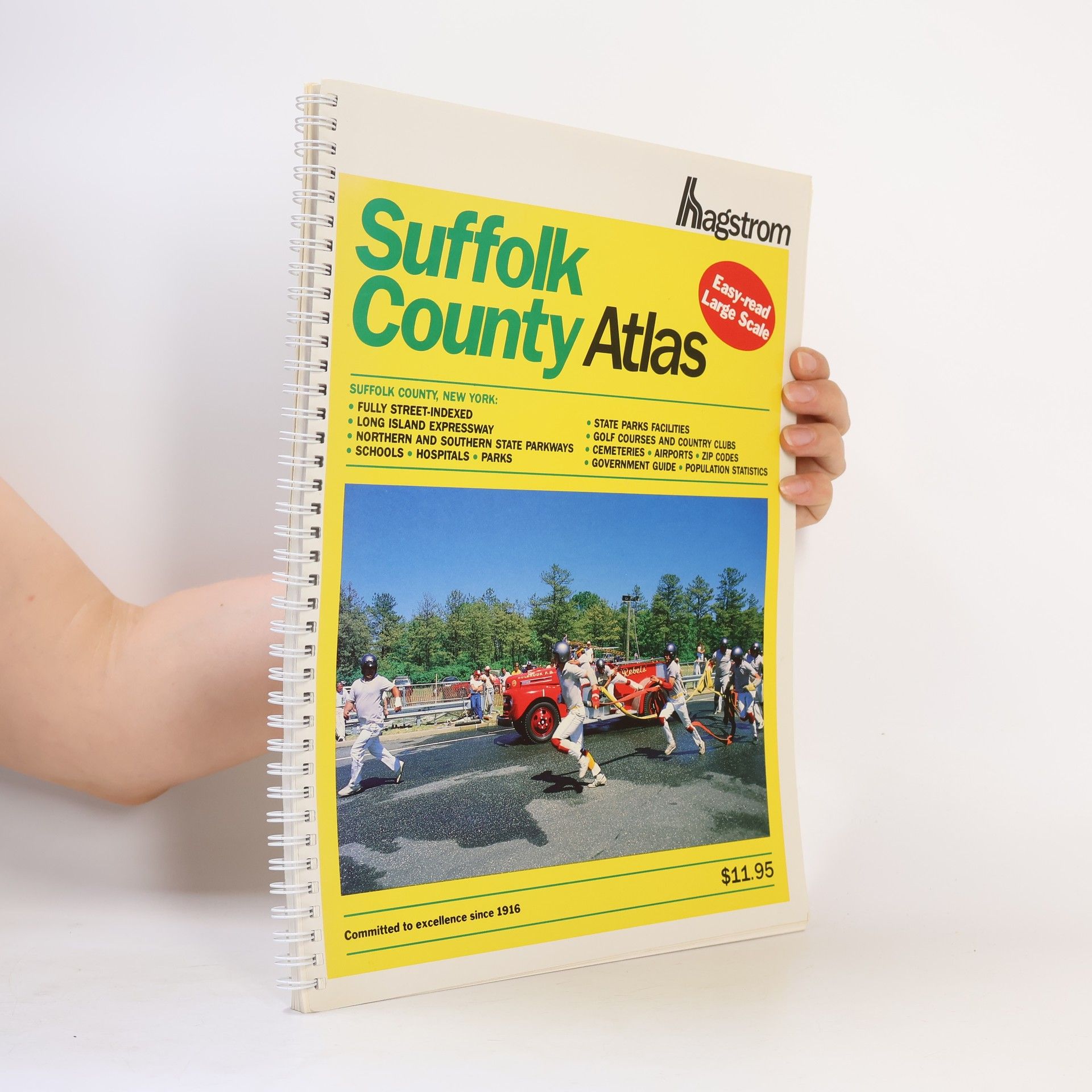 Hagstrom Map Company Suffolk County Atlas