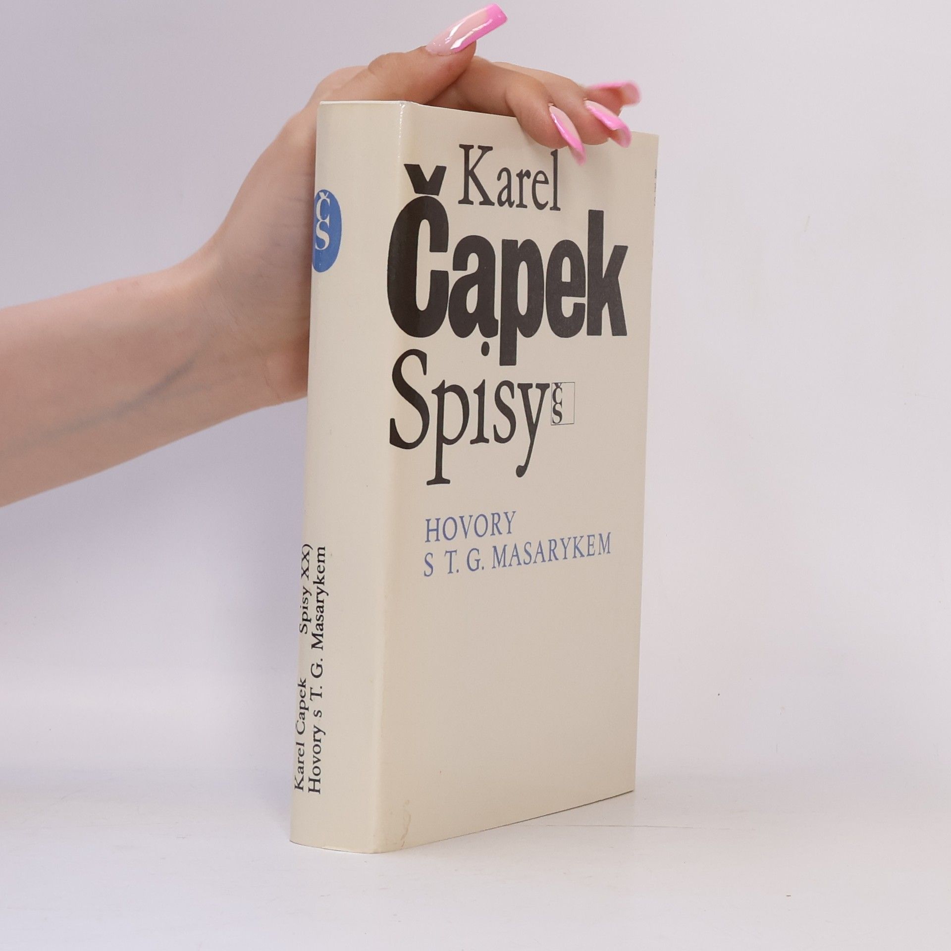 Karel Čapek Hovory s T. G. Masarykem