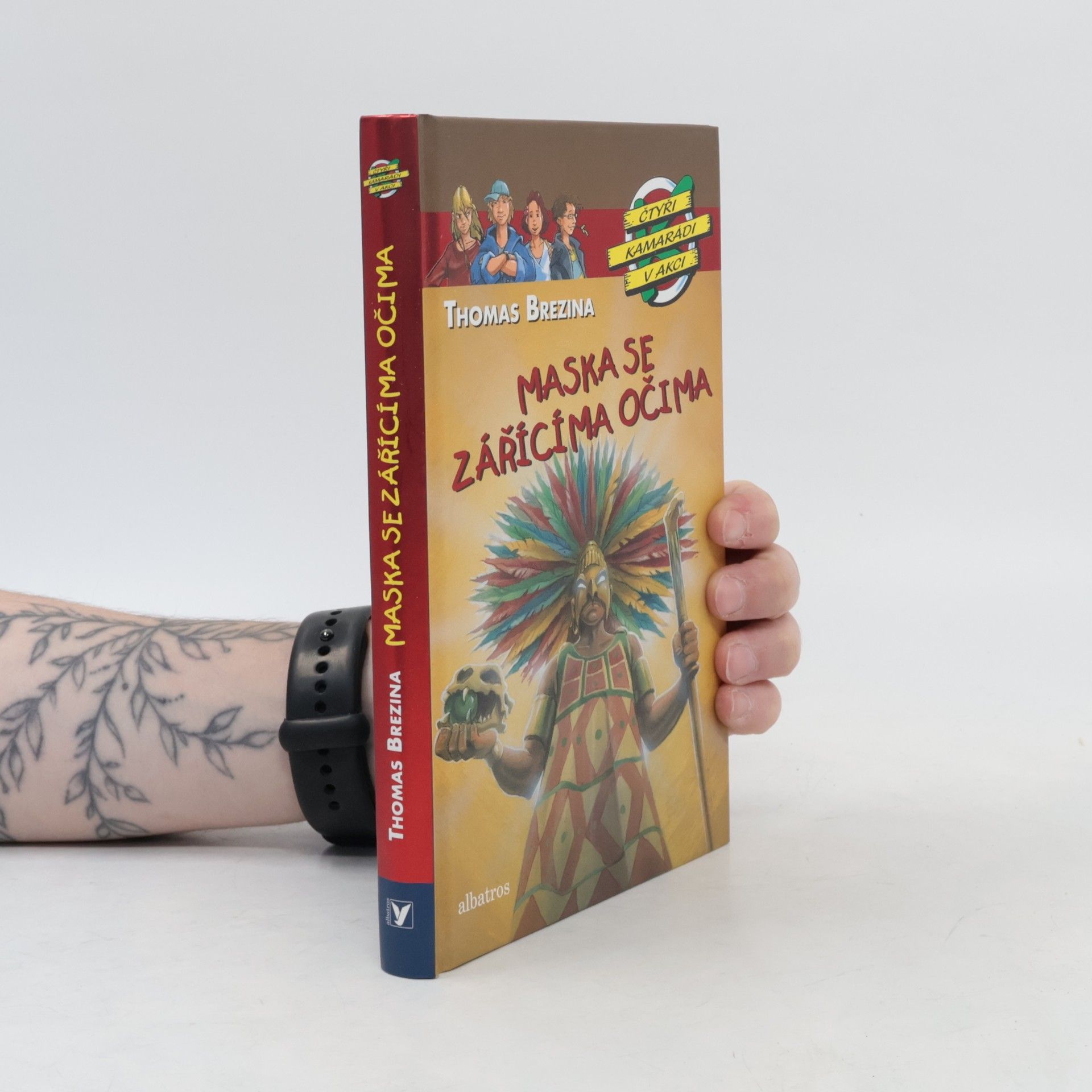 Thomas Brezina Čtyři kamarádi v akci. Maska se zářícíma očima