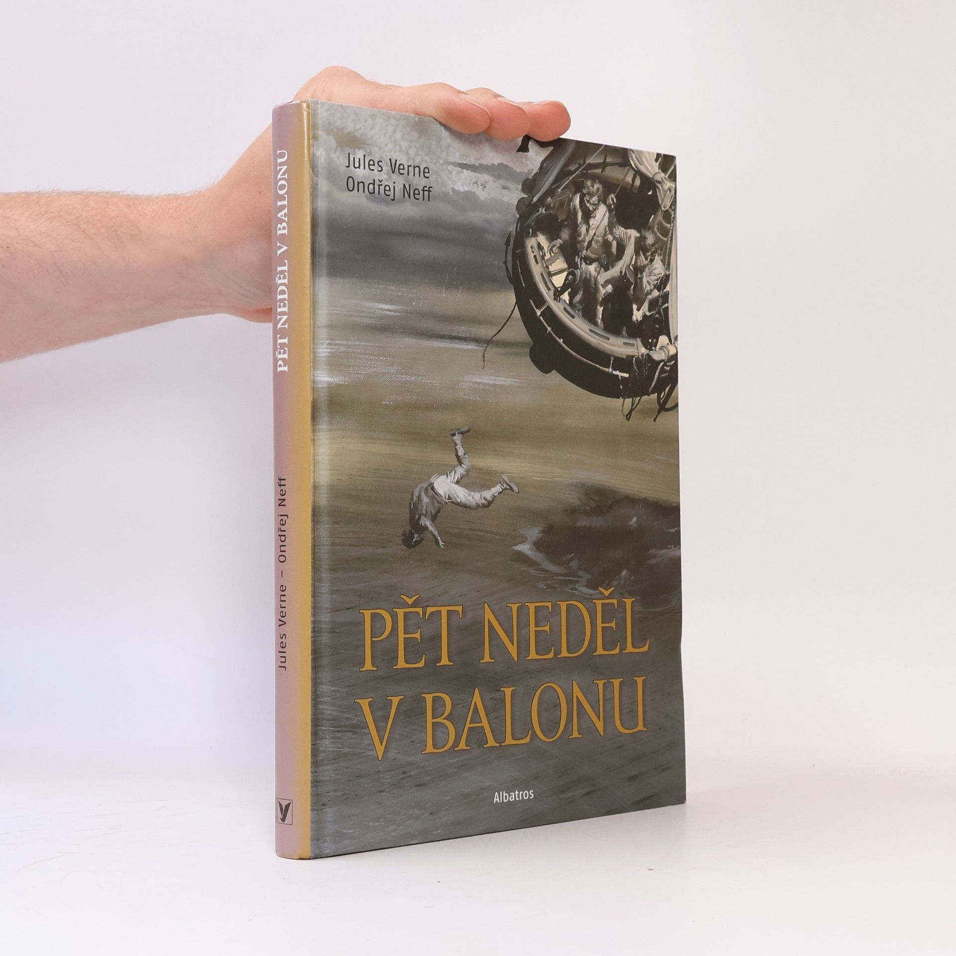 Pět neděl v balonu (převyprávění)
