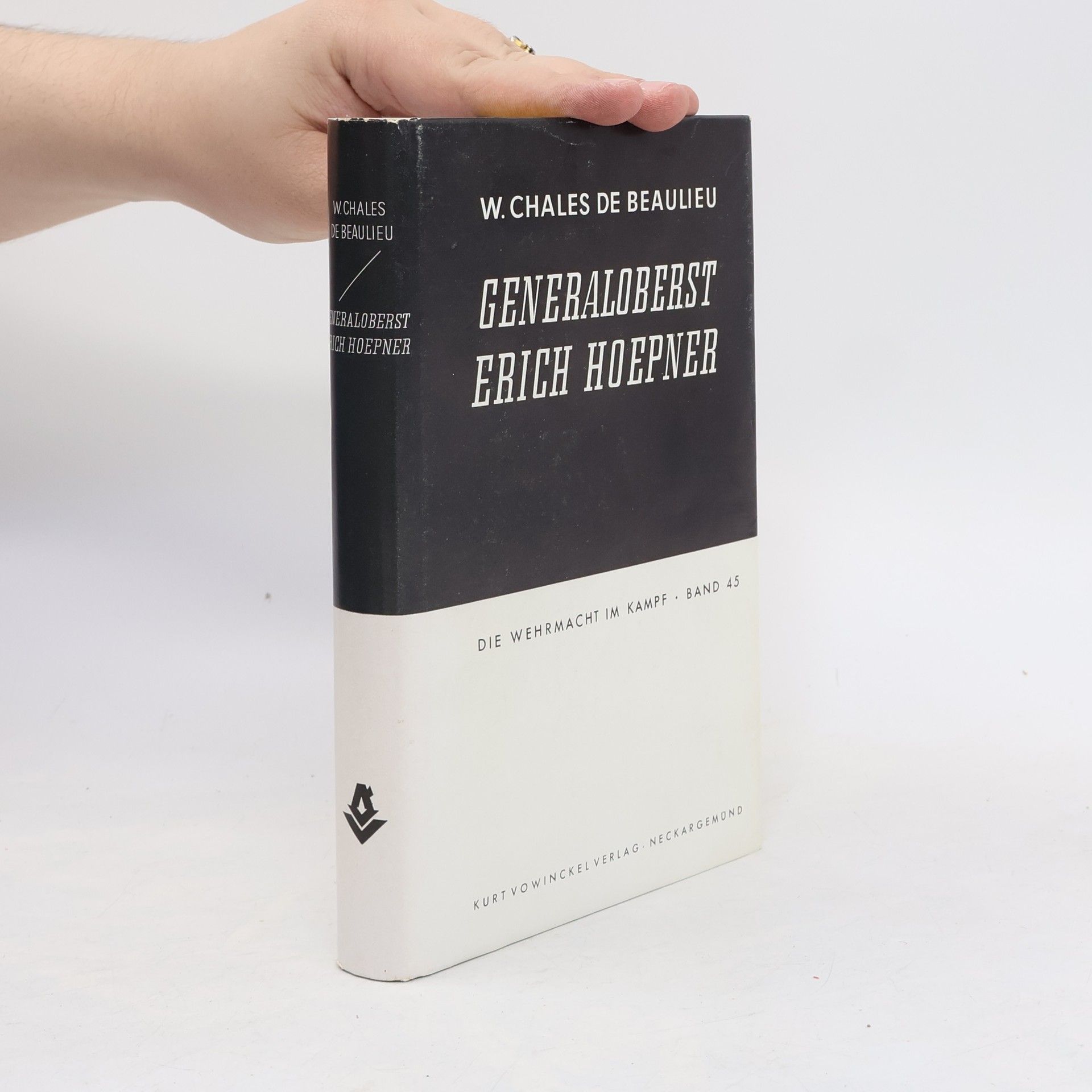 Walter Chales de Beaulieu Generaloberst Erich Hoepner